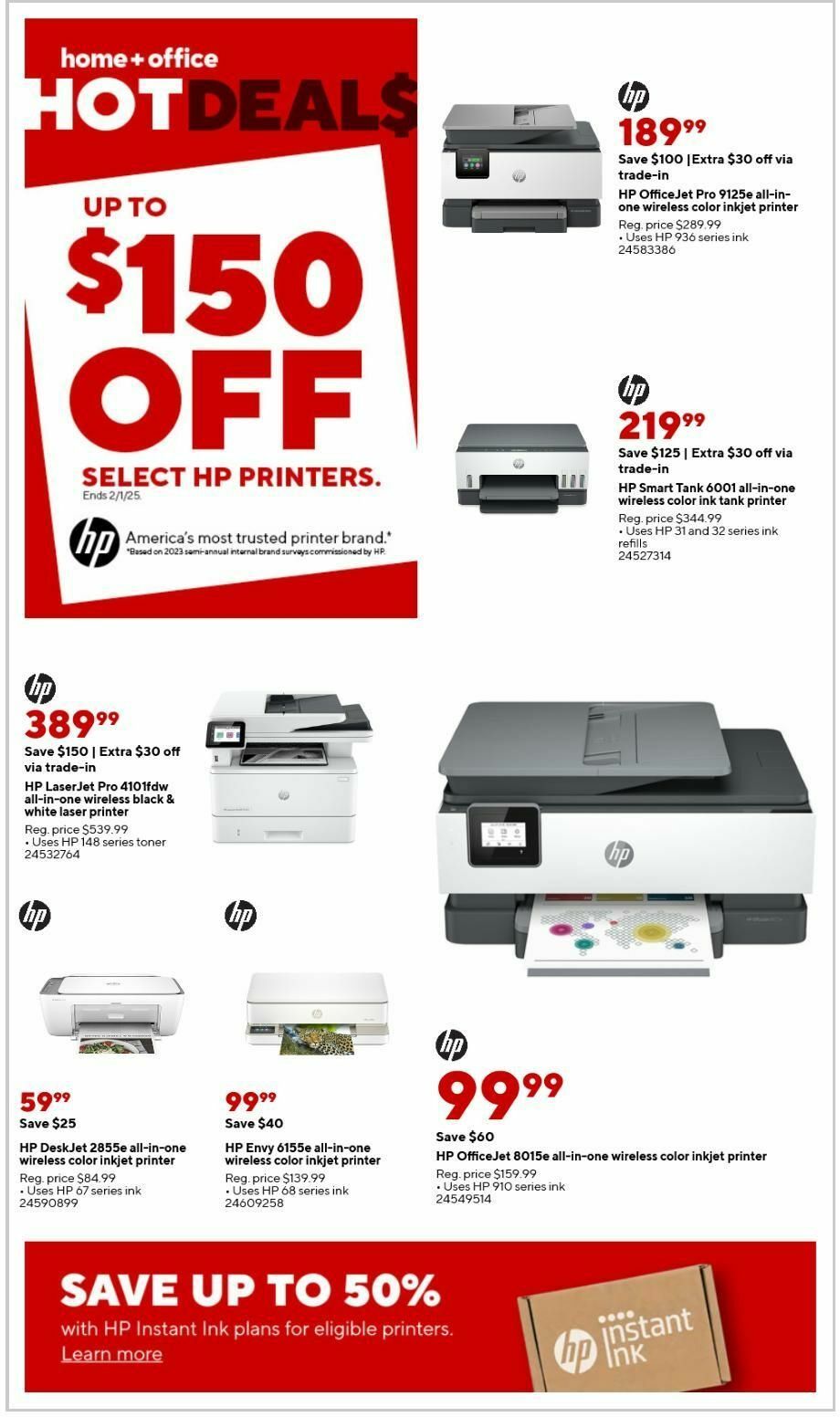 Staples Weekly Ad from December 29