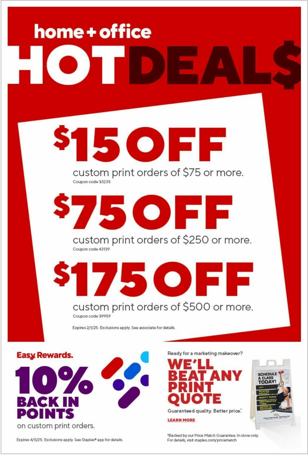 Staples Weekly Ad from December 29