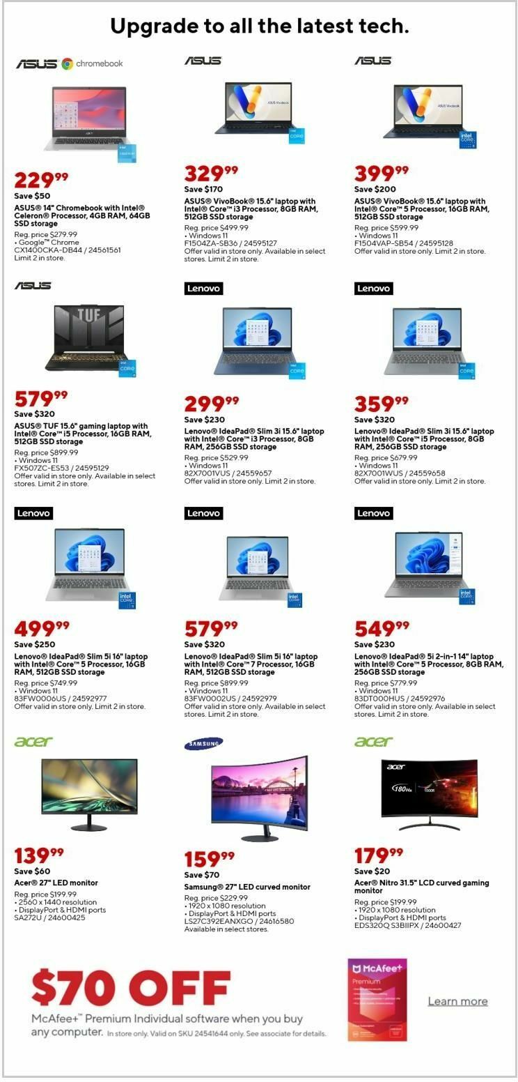 Staples Weekly Ad from December 29