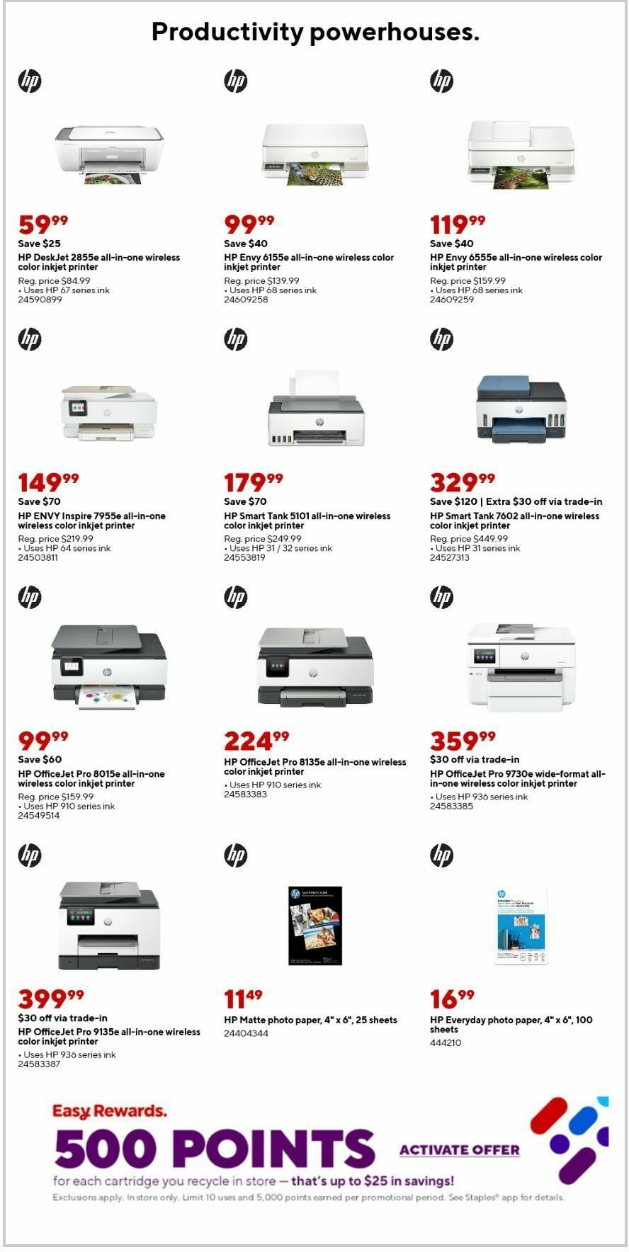 Staples Weekly Ad from January 5