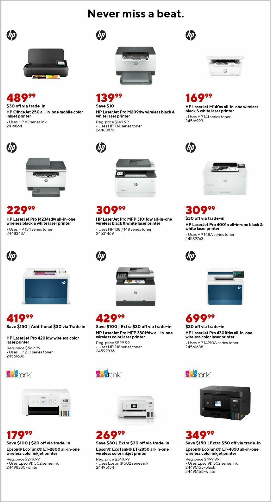 Staples Weekly Ad from January 5