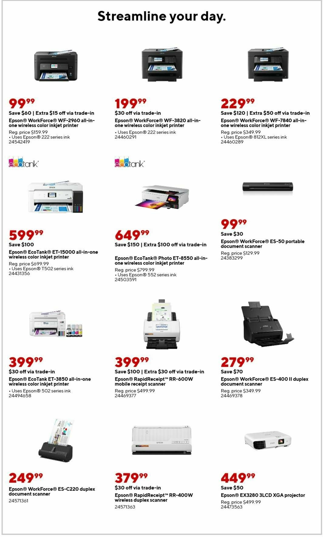 Staples Weekly Ad from January 5