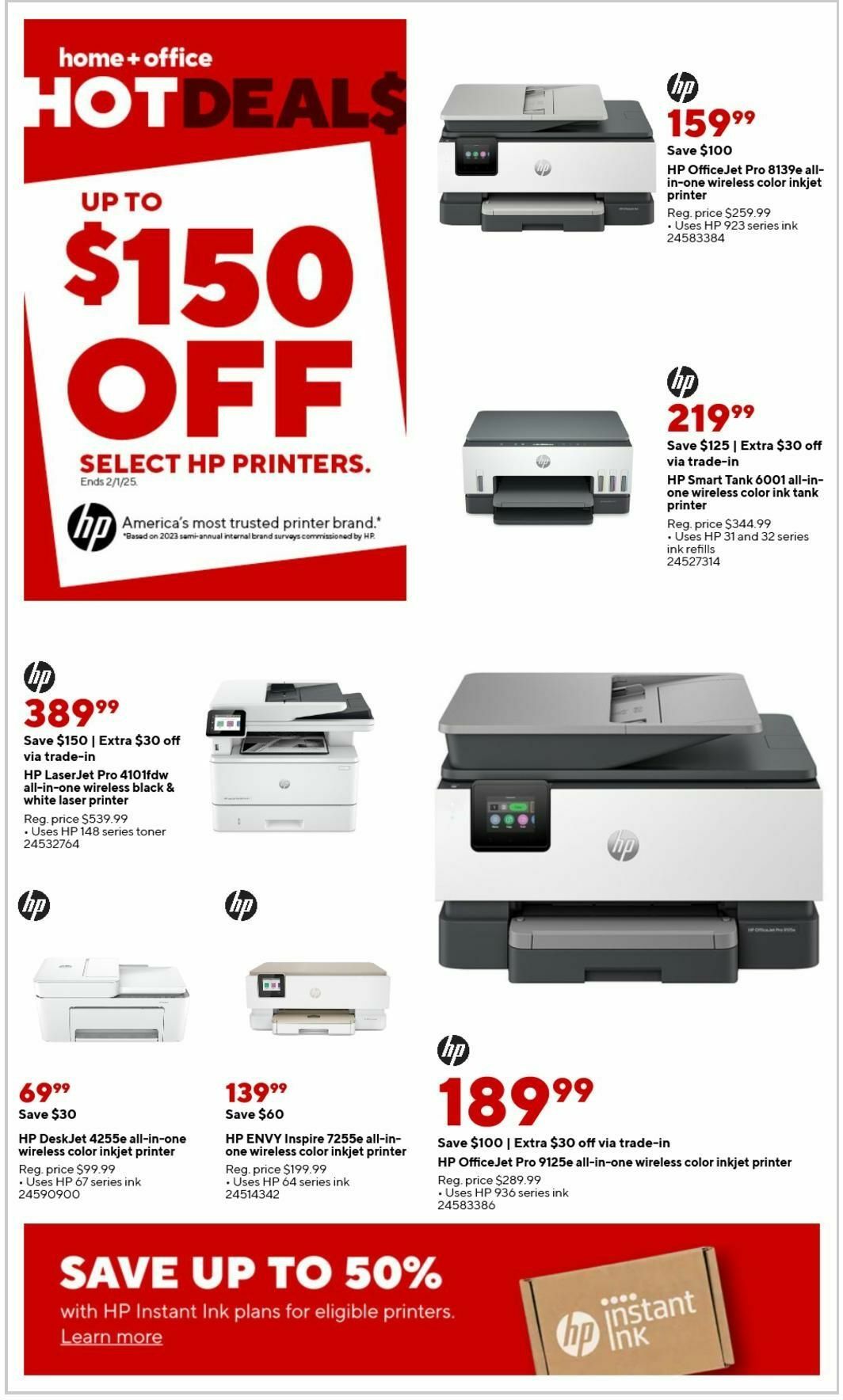 Staples Weekly Ad from January 5