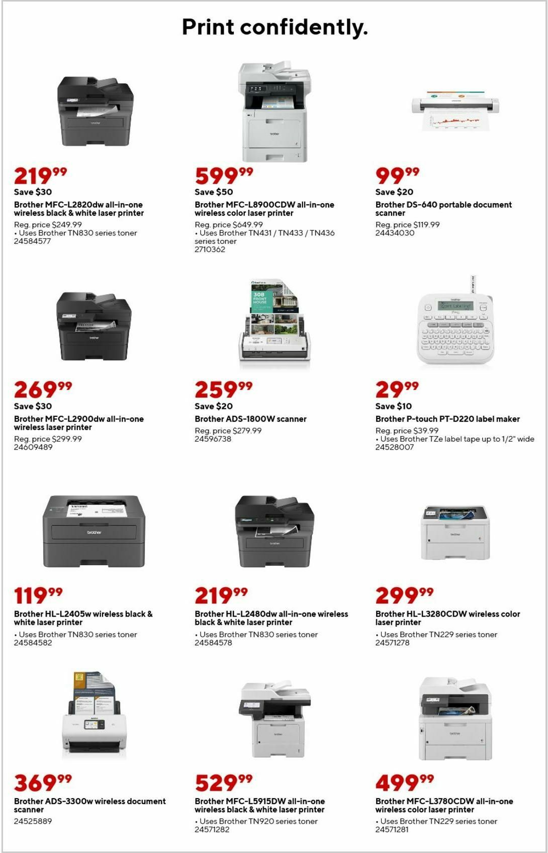 Staples Weekly Ad from January 12