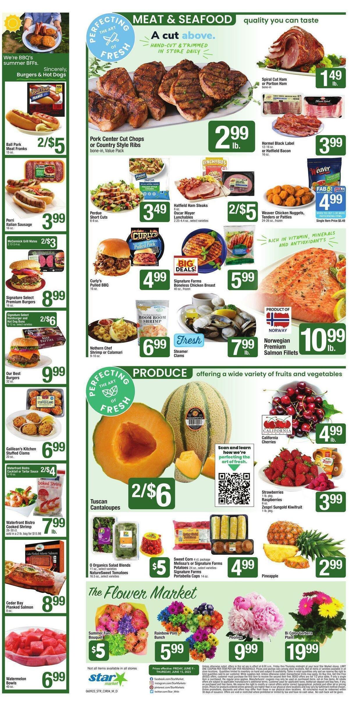 Star Market Weekly Ad from June 9