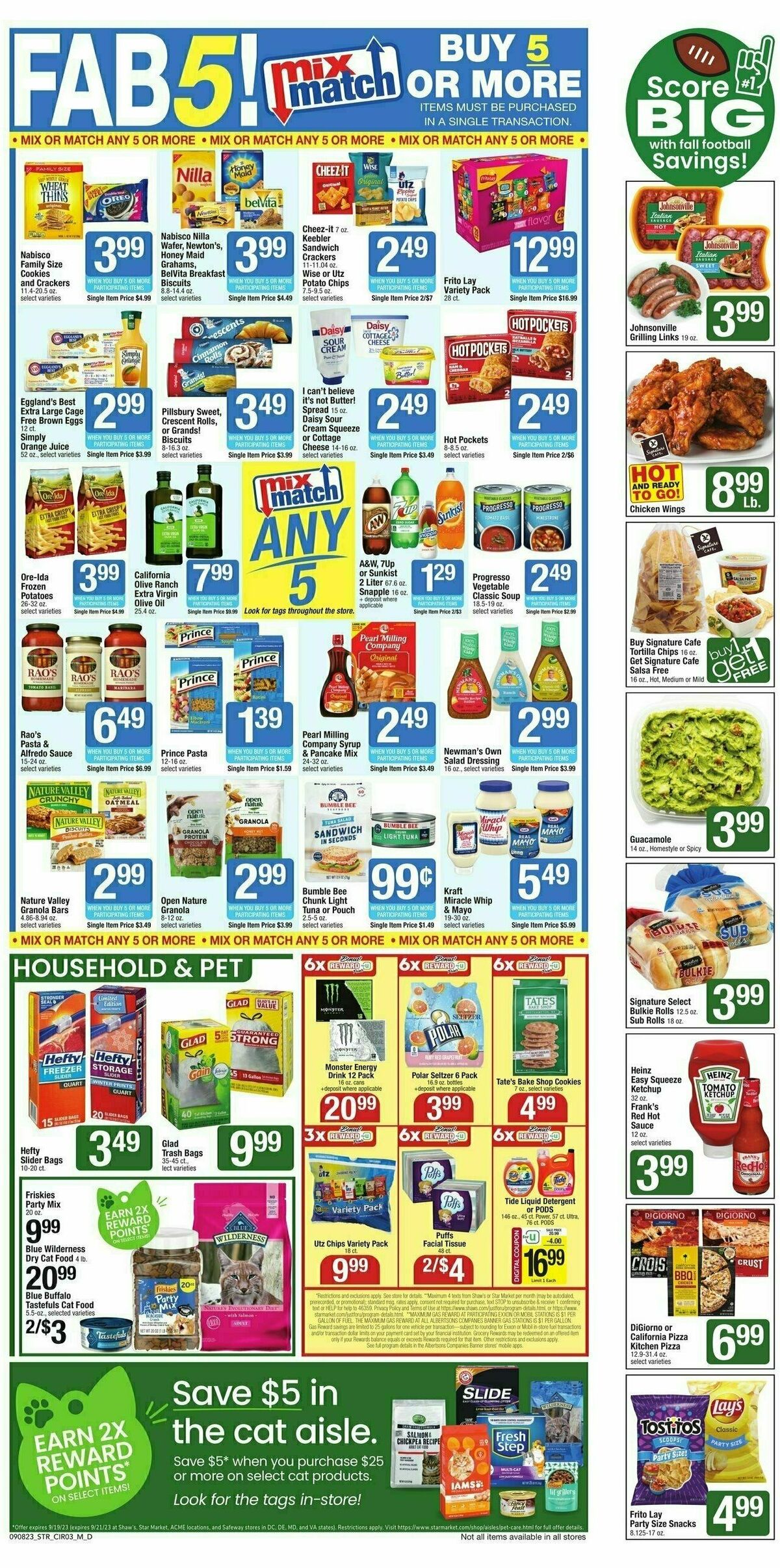 Star Market Weekly Ad from September 8