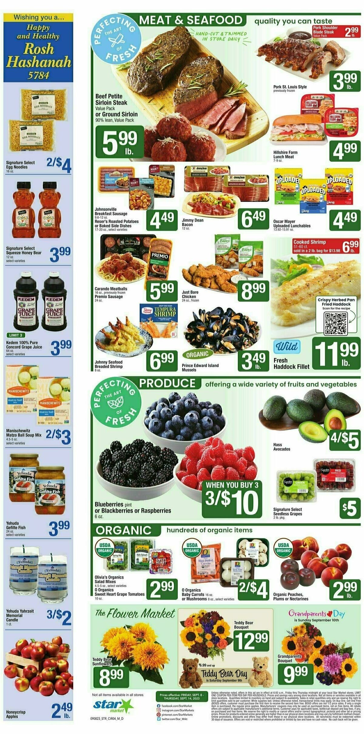 Star Market Weekly Ad from September 8