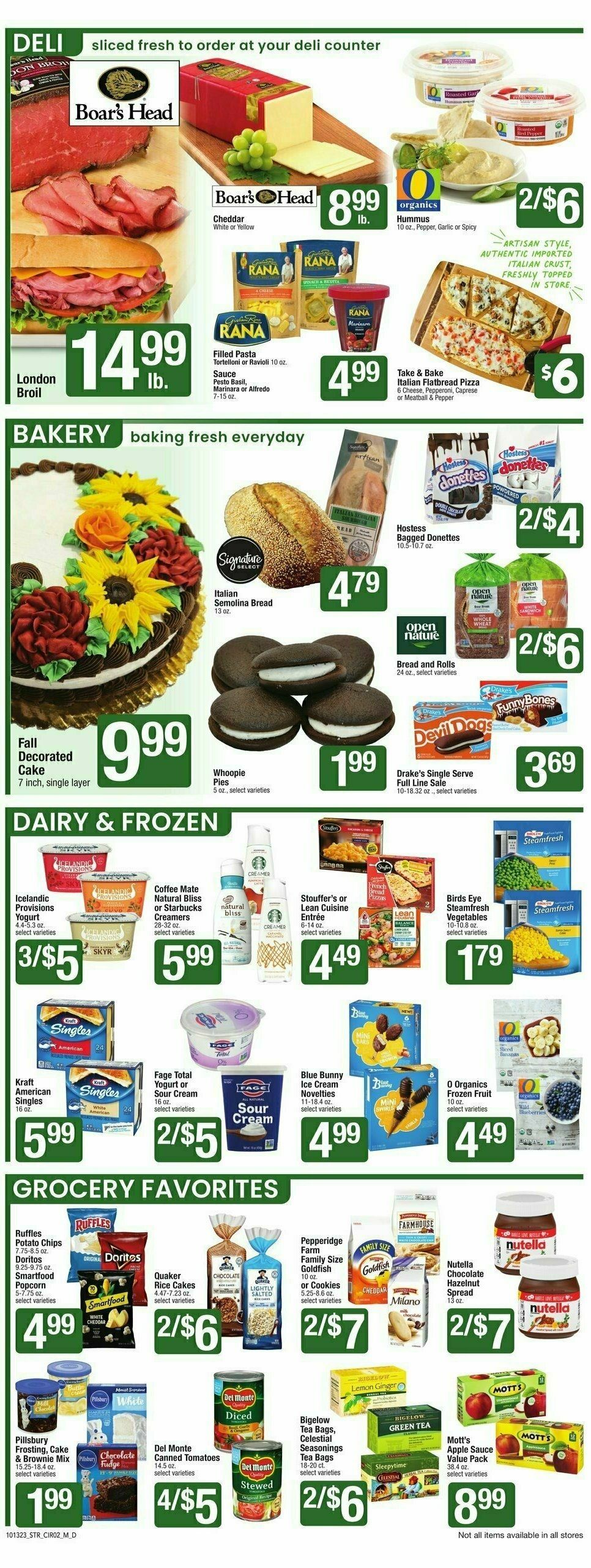 Star Market Weekly Ad from October 13