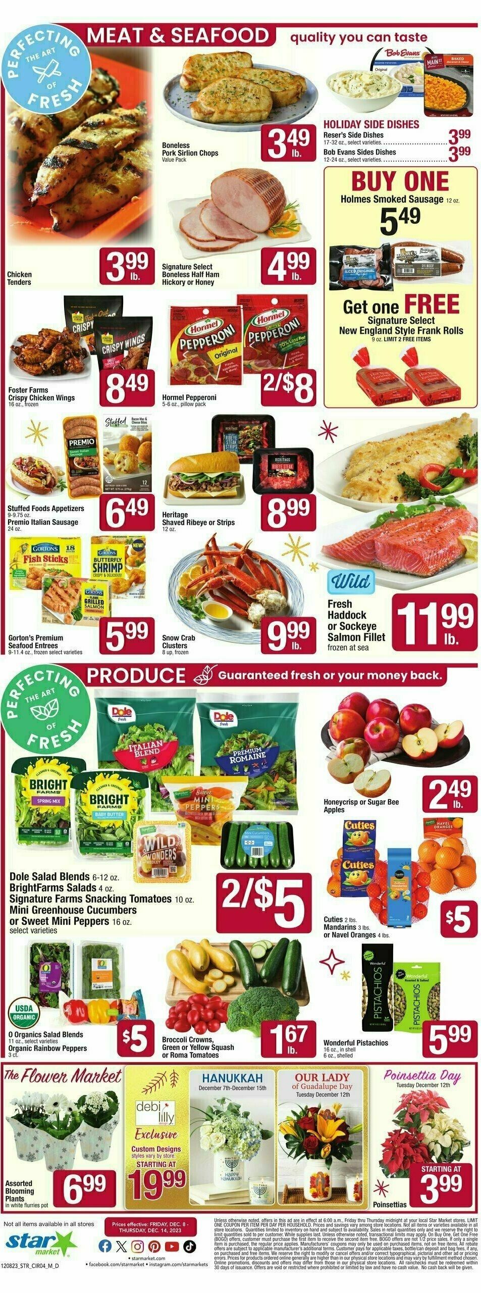 Star Market Weekly Ad from December 8