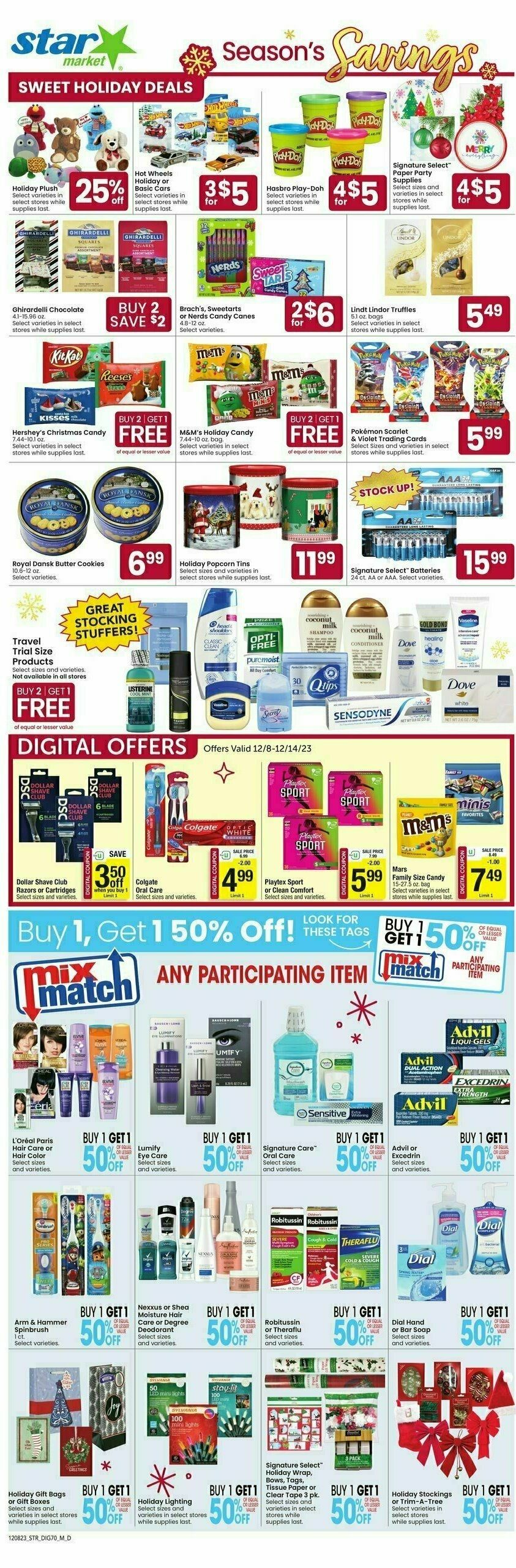 Star Market Weekly Ad from December 8