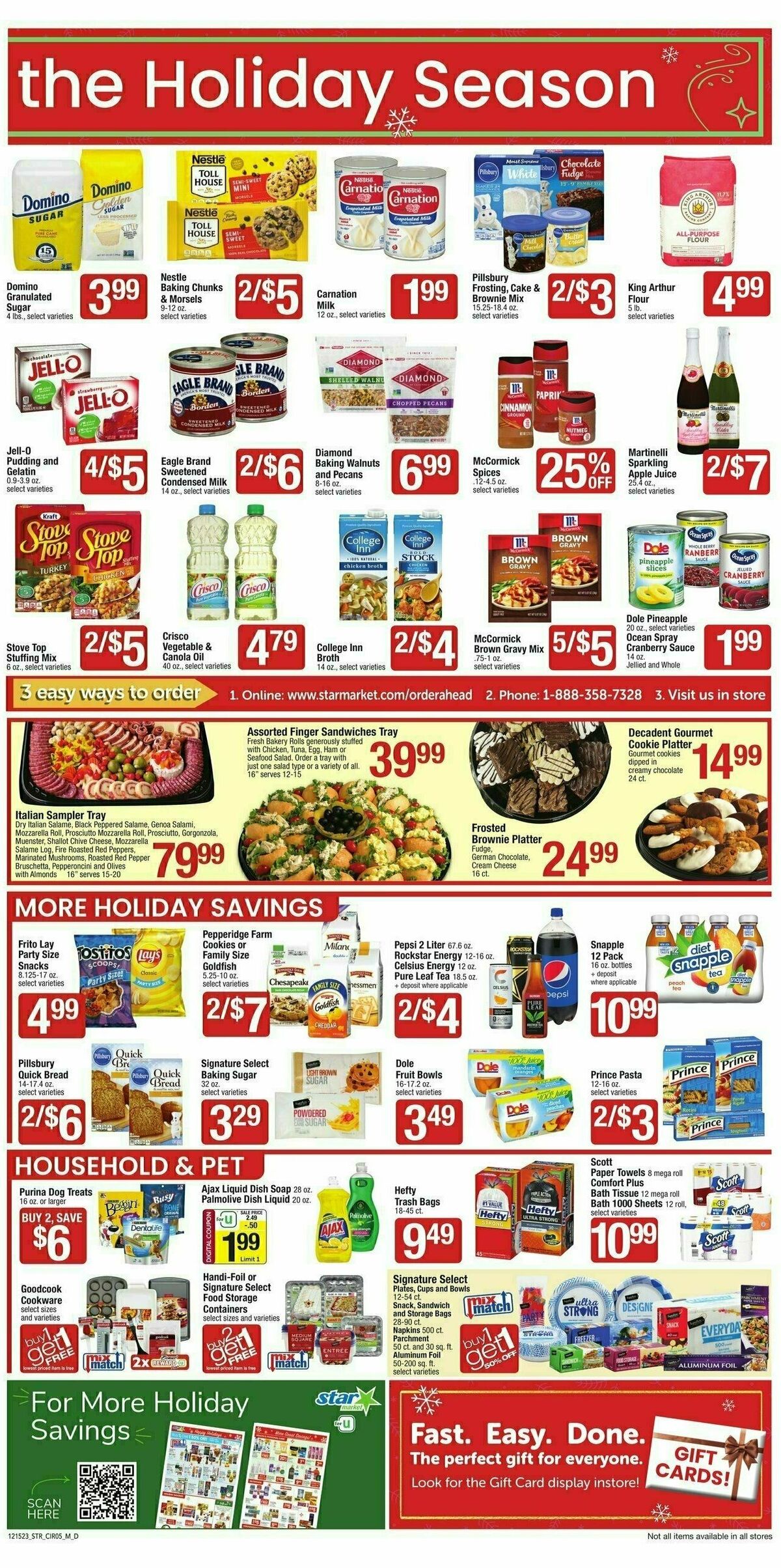 Star Market Weekly Ad from December 15