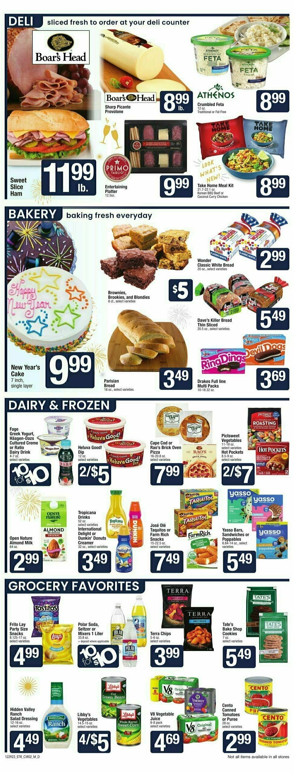 Star Market Weekly Ad from December 29