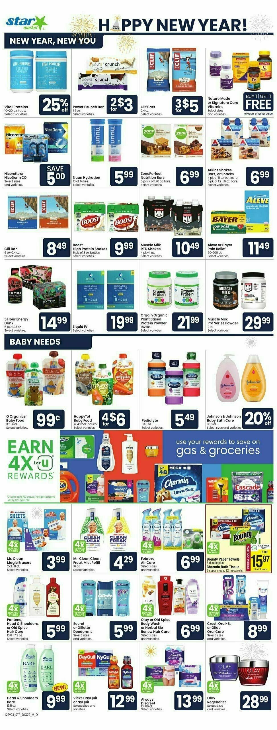 Star Market Weekly Ad from December 29