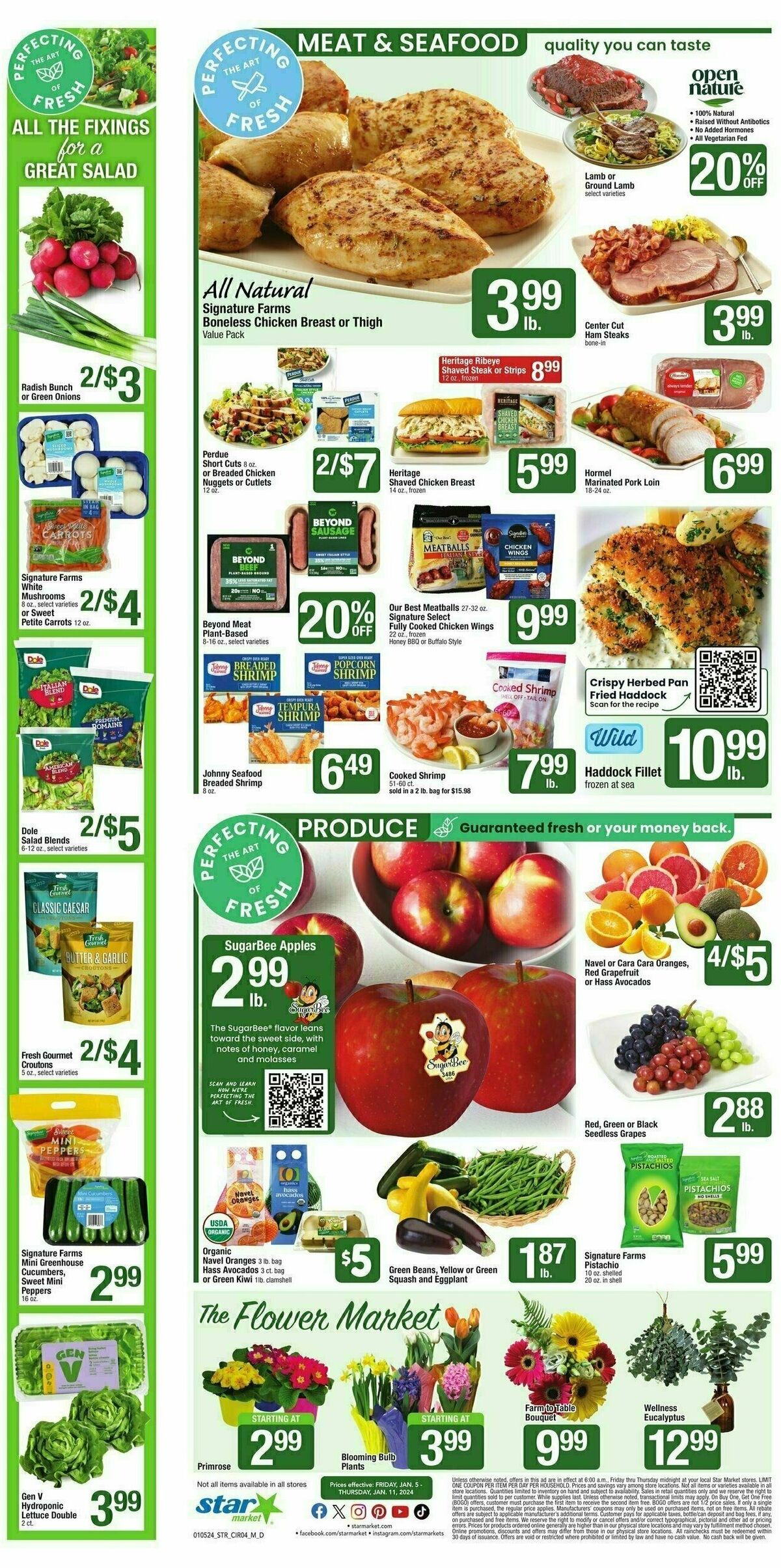 Star Market Weekly Ad from January 5