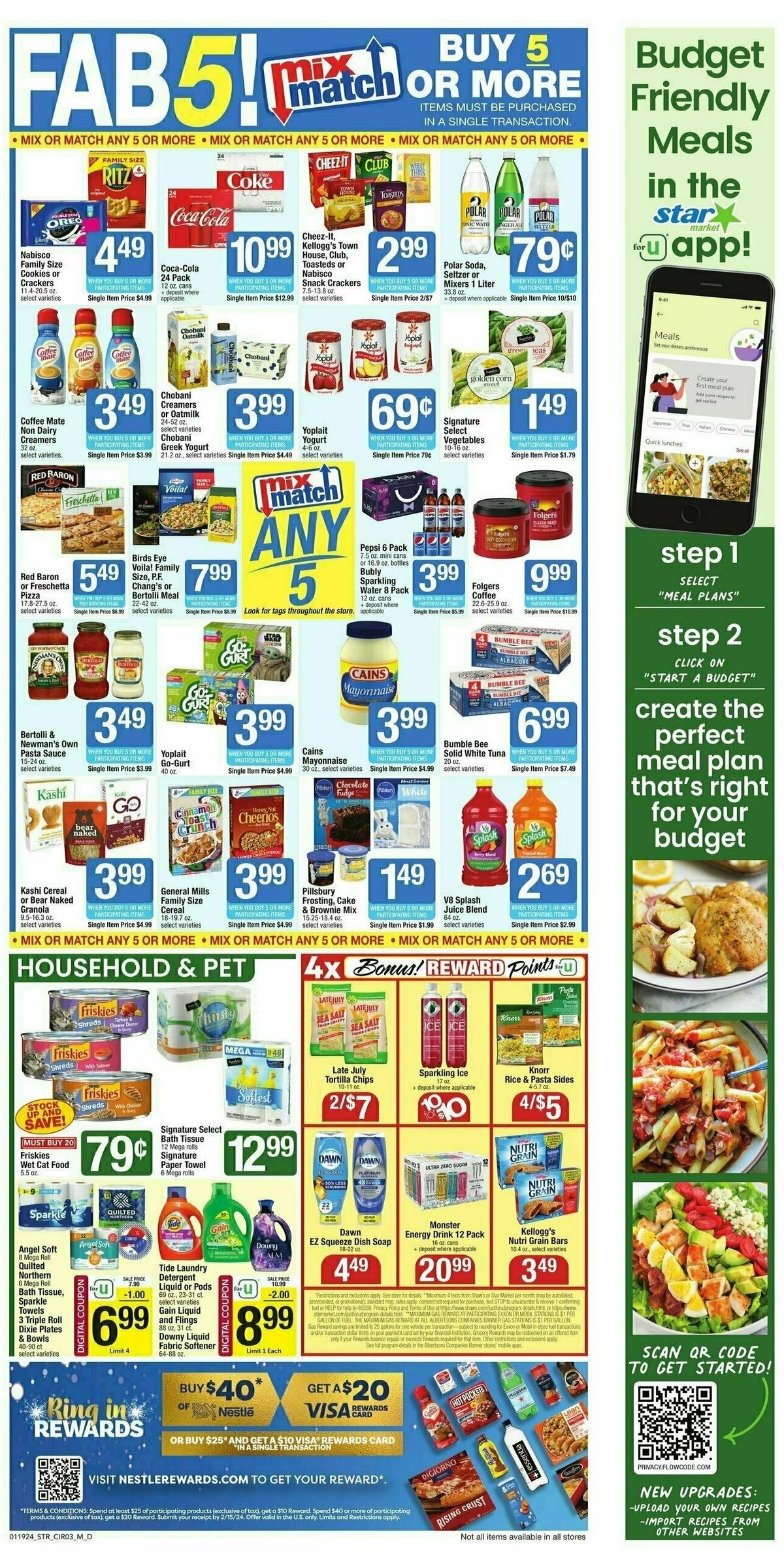 Star Market Weekly Ad from January 19