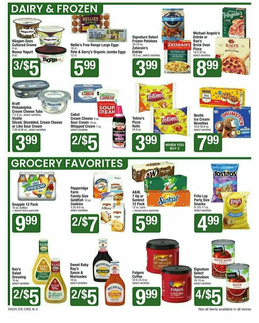 Star Market Weekly Ad from February 2