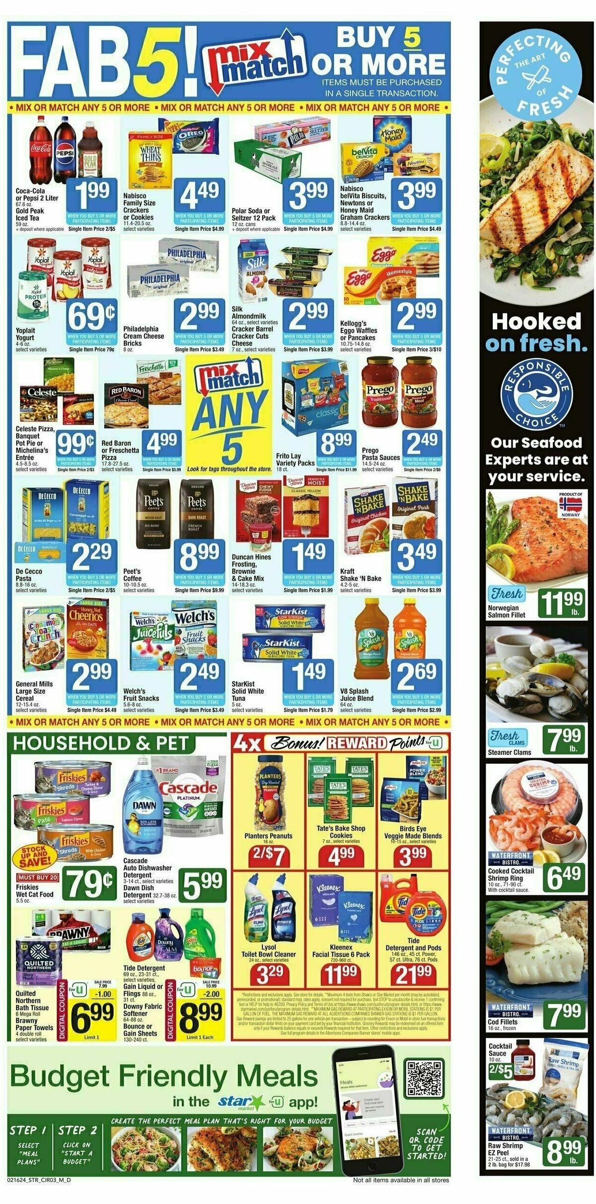 Star Market Weekly Ad from February 16