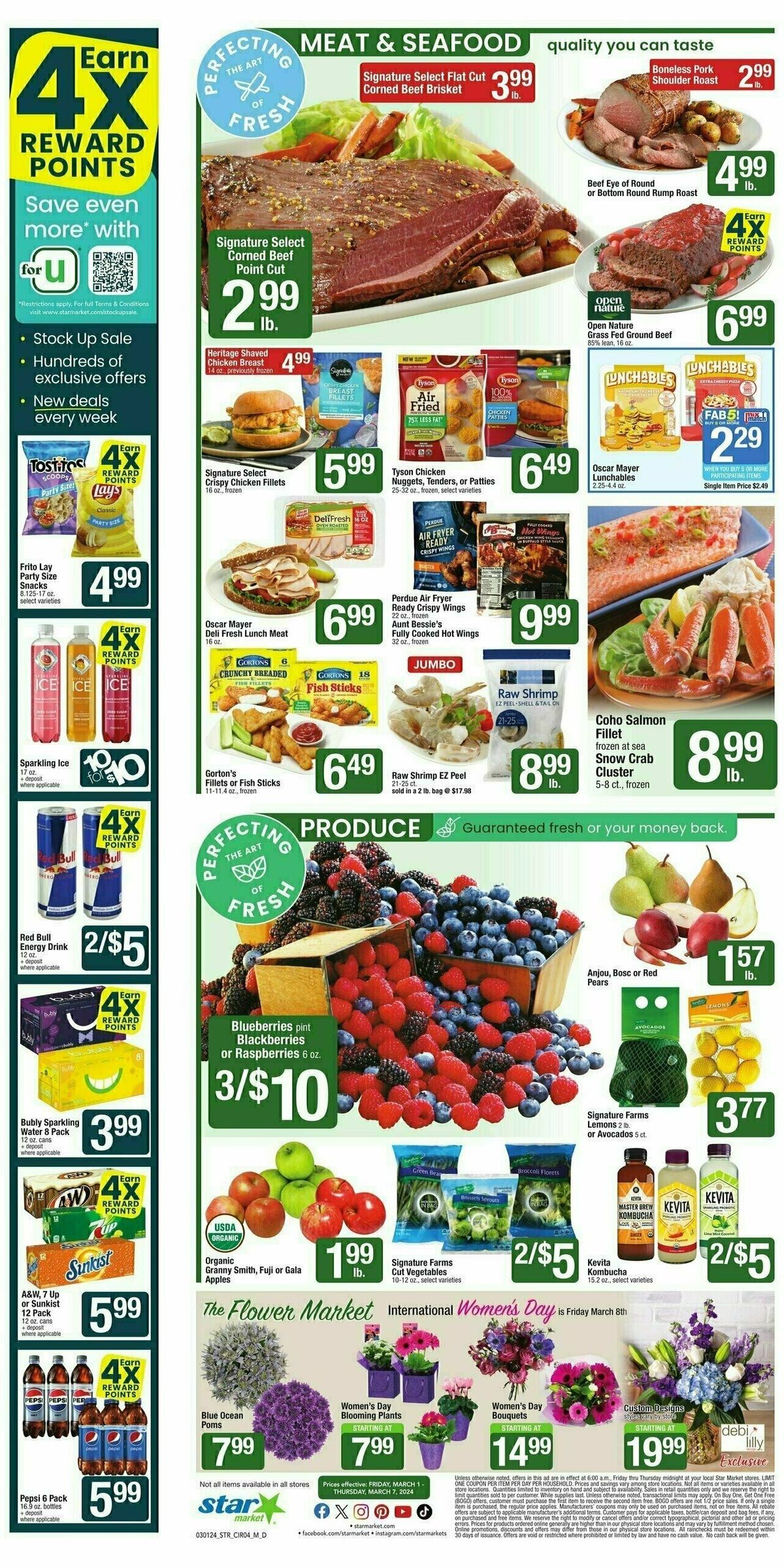 Star Market Weekly Ad from March 1