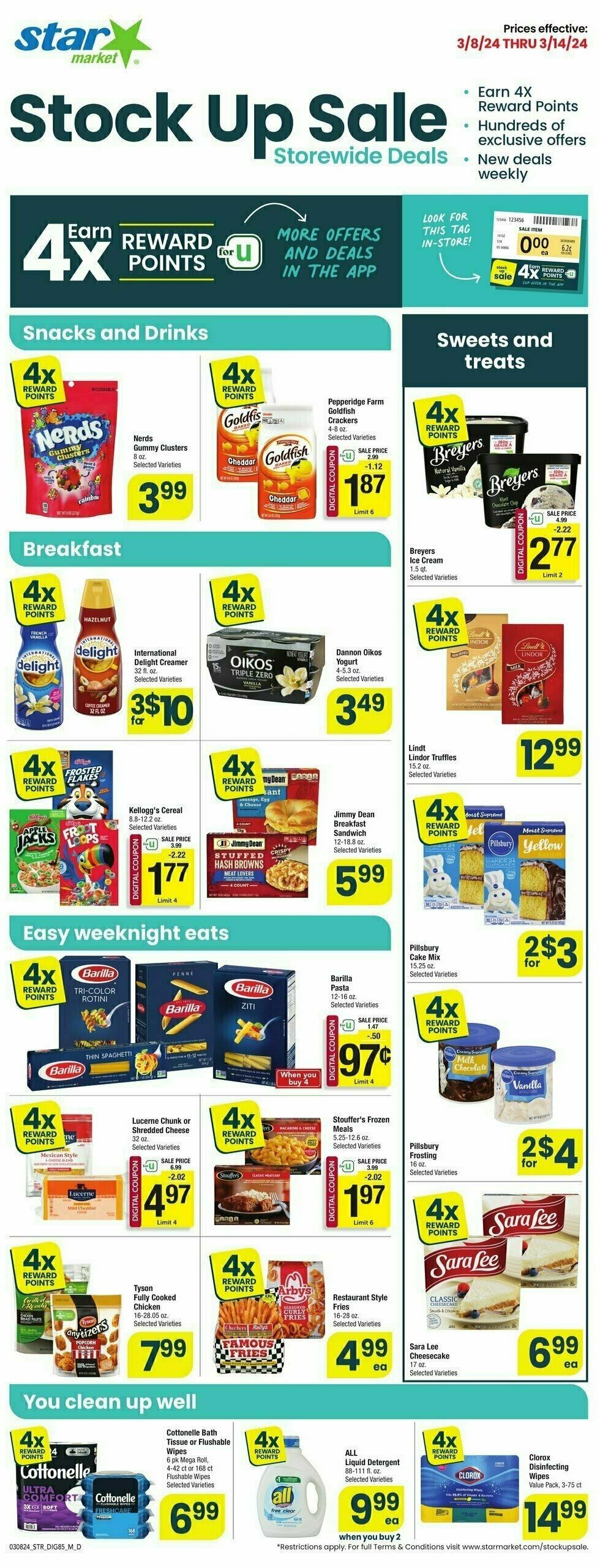 Star Market Weekly Ad from March 8