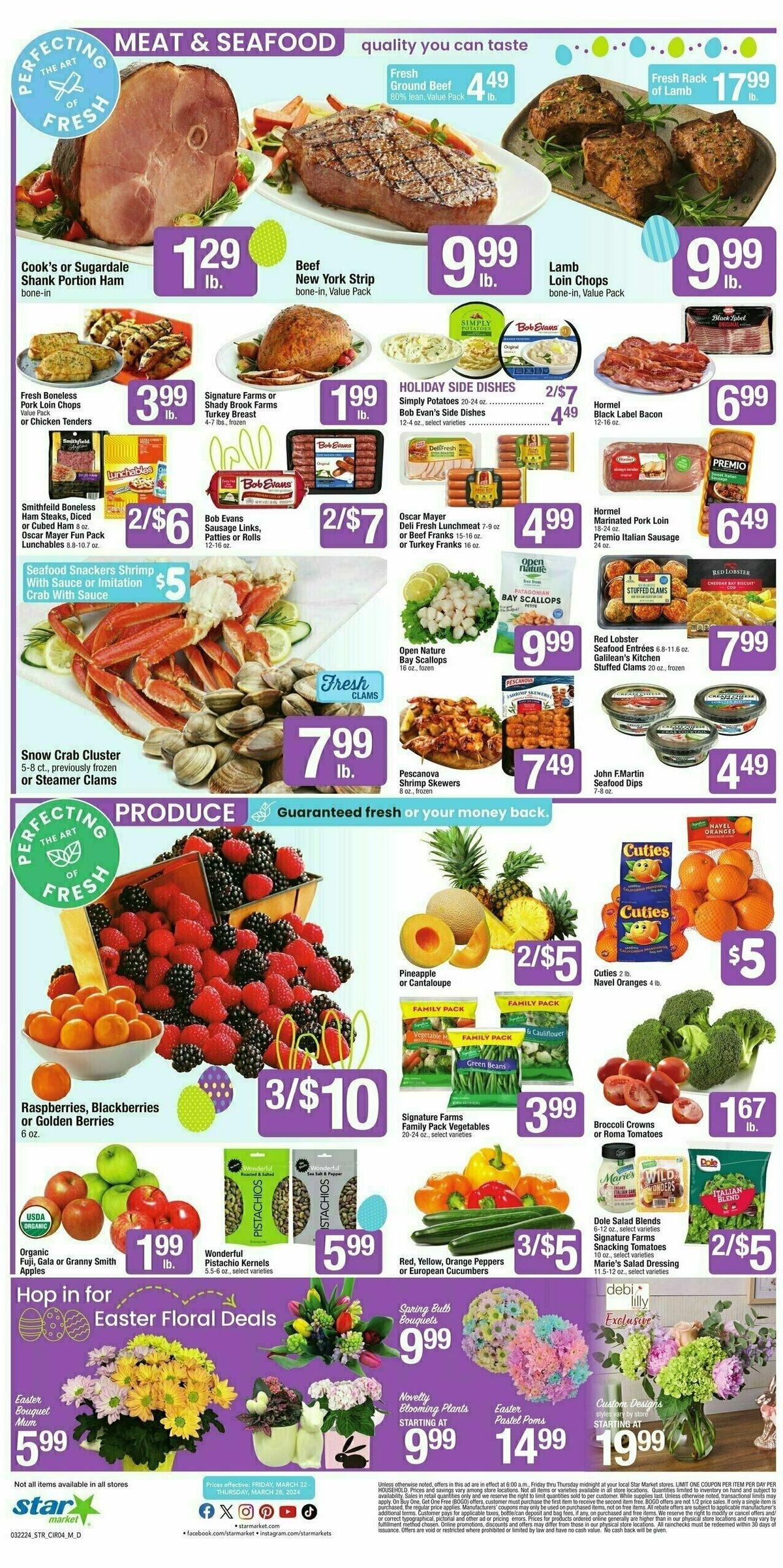 Star Market Weekly Ad from March 22