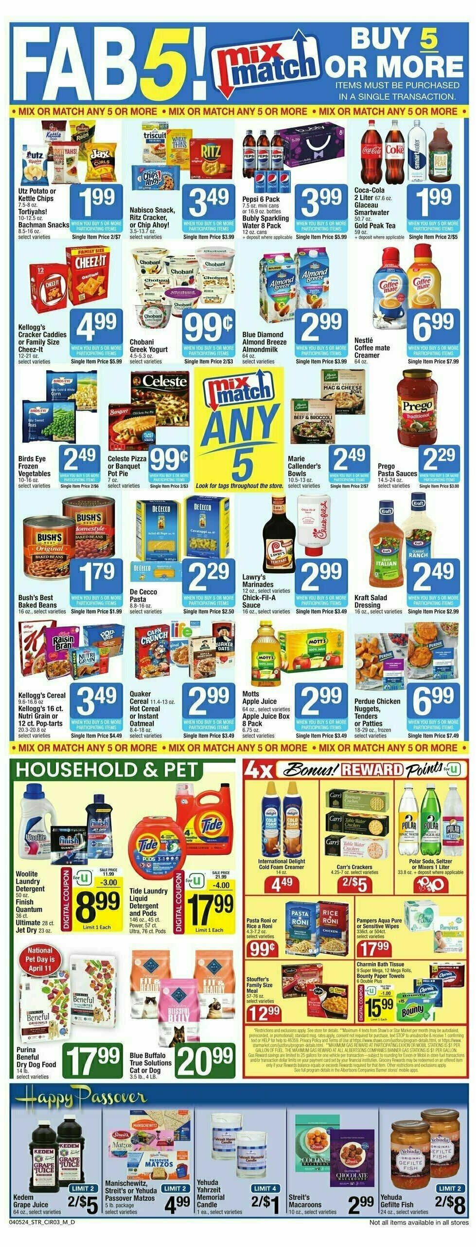 Star Market Weekly Ad from April 5