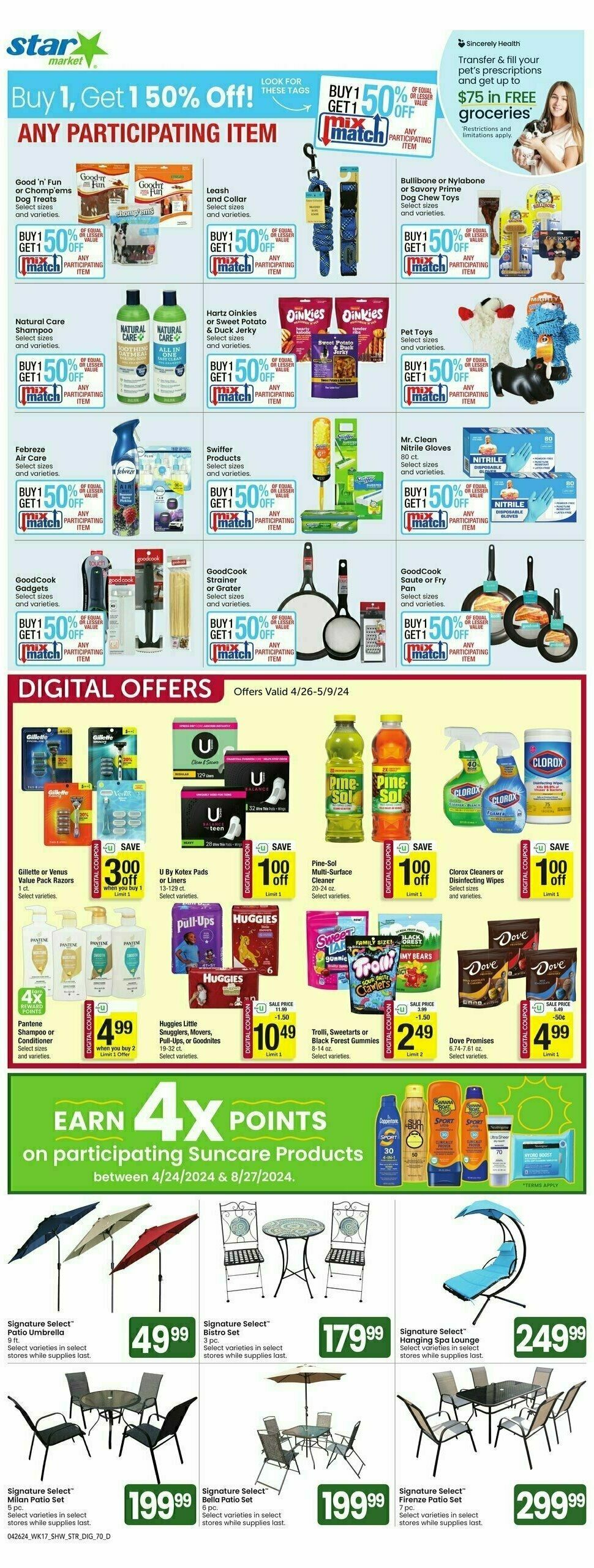 Star Market Weekly Ad from April 26