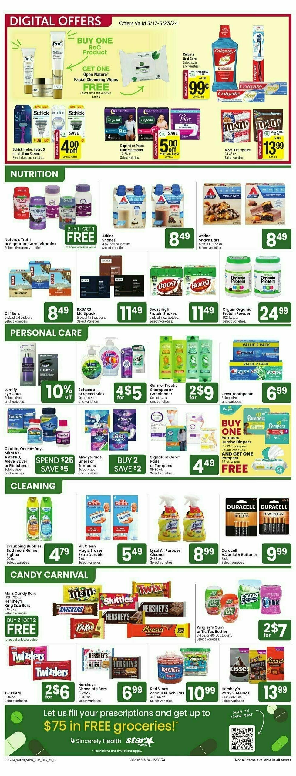 Star Market Weekly Ad from May 17