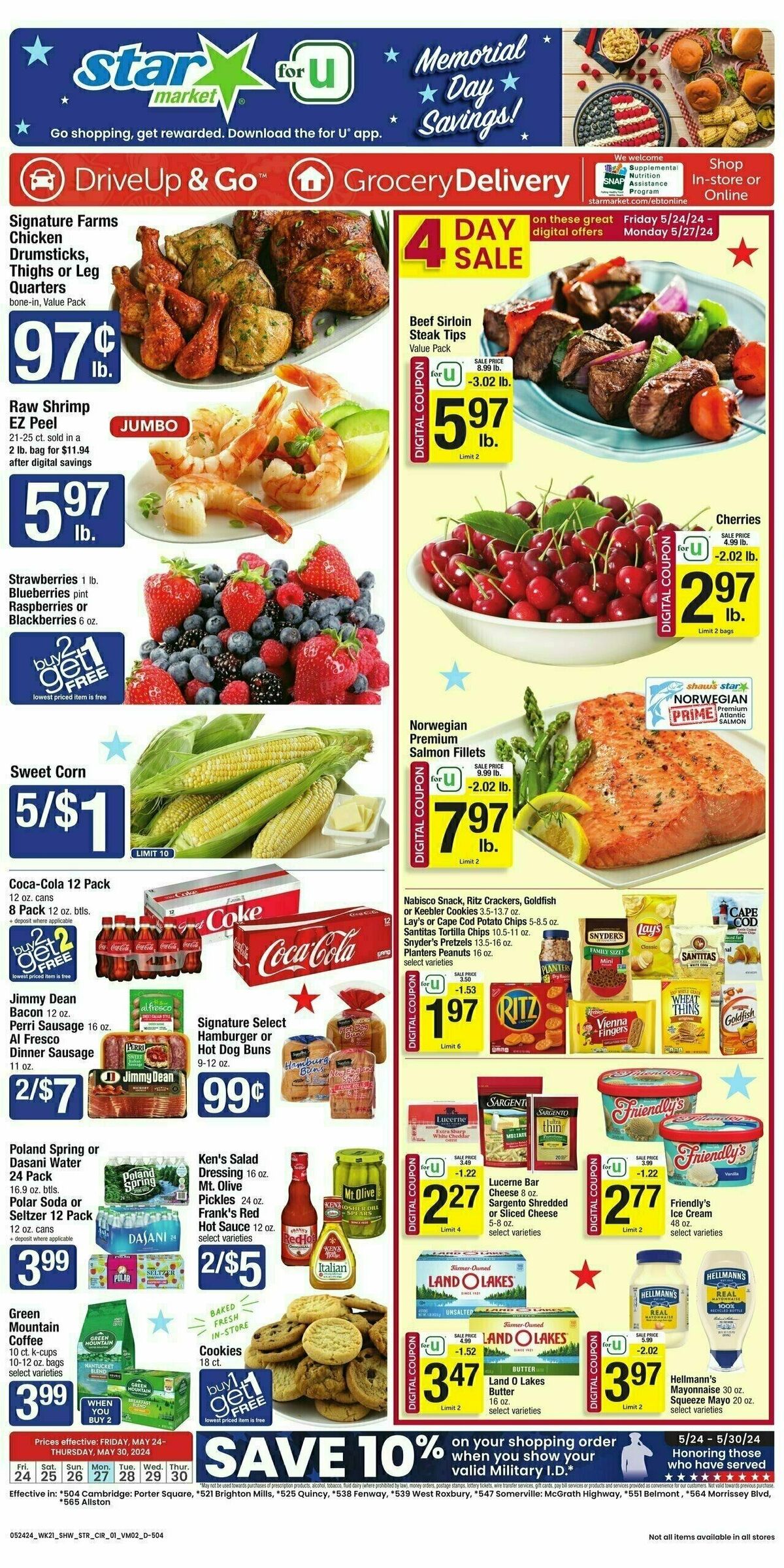 Star Market Weekly Ad from May 24