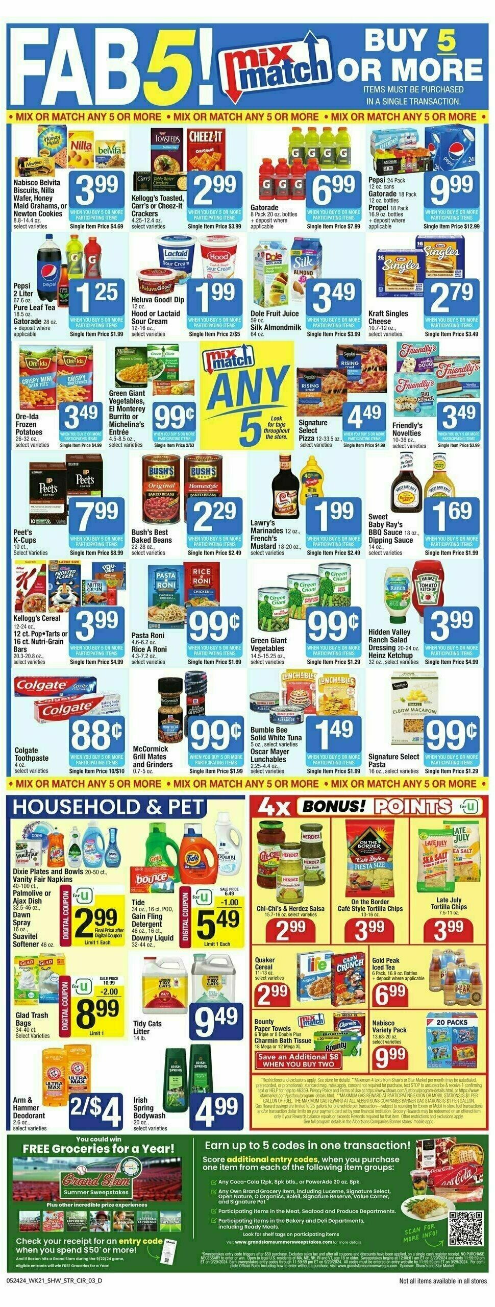 Star Market Weekly Ad from May 24