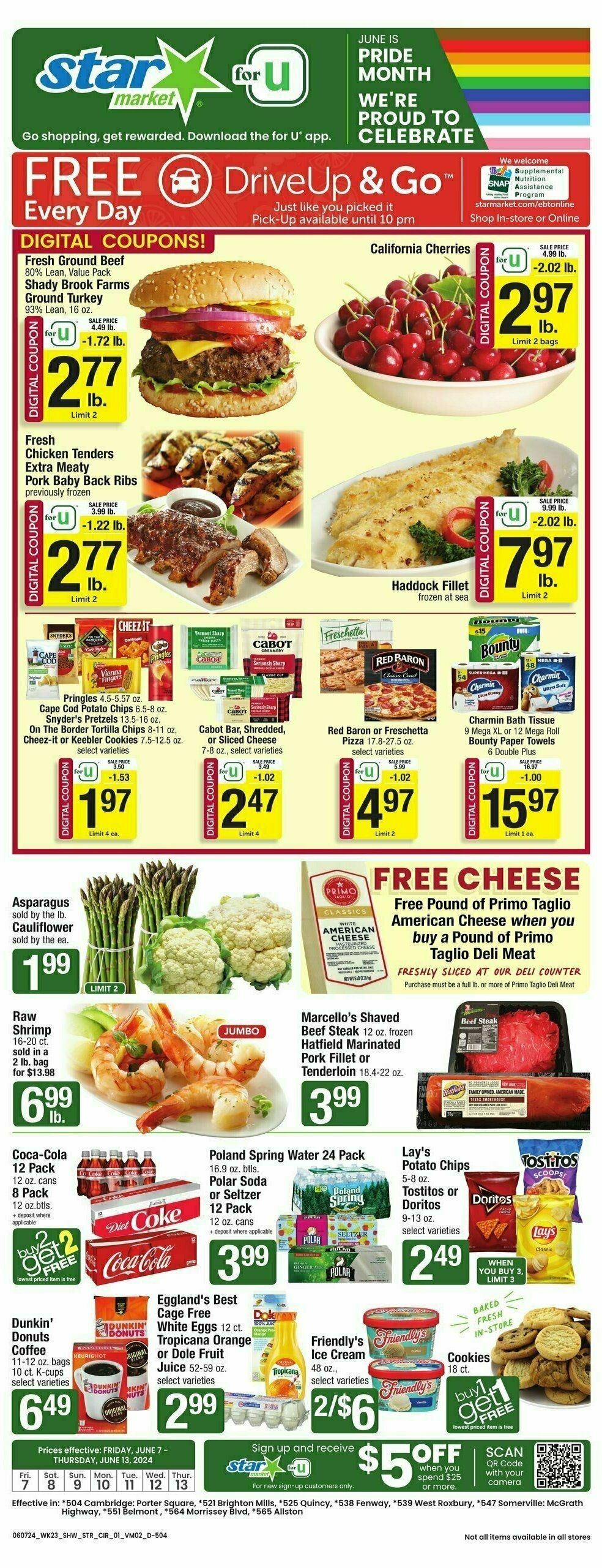 Star Market Weekly Ad from June 7