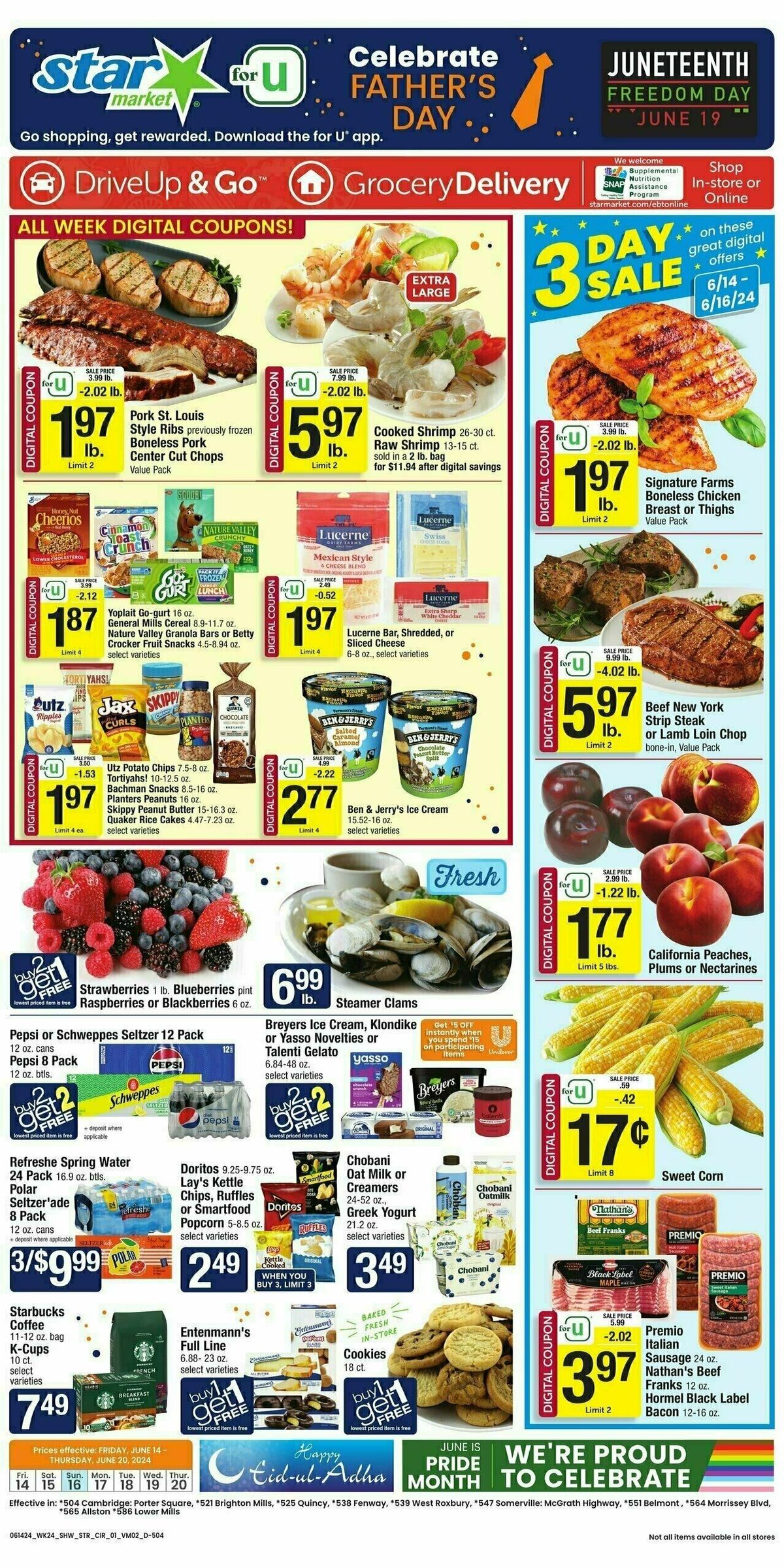 Star Market Weekly Ad from June 14