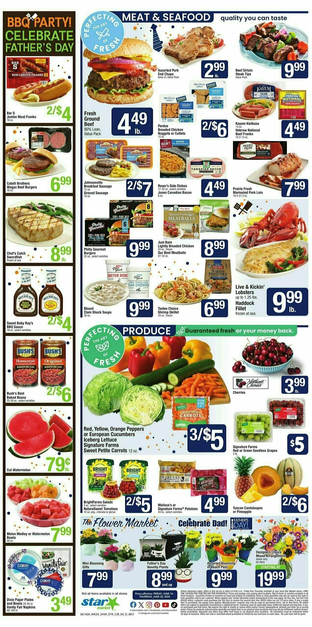 Star Market Weekly Ad from June 14