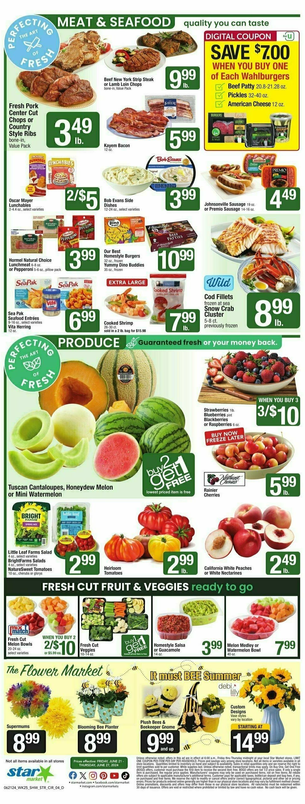 Star Market Weekly Ad from June 21