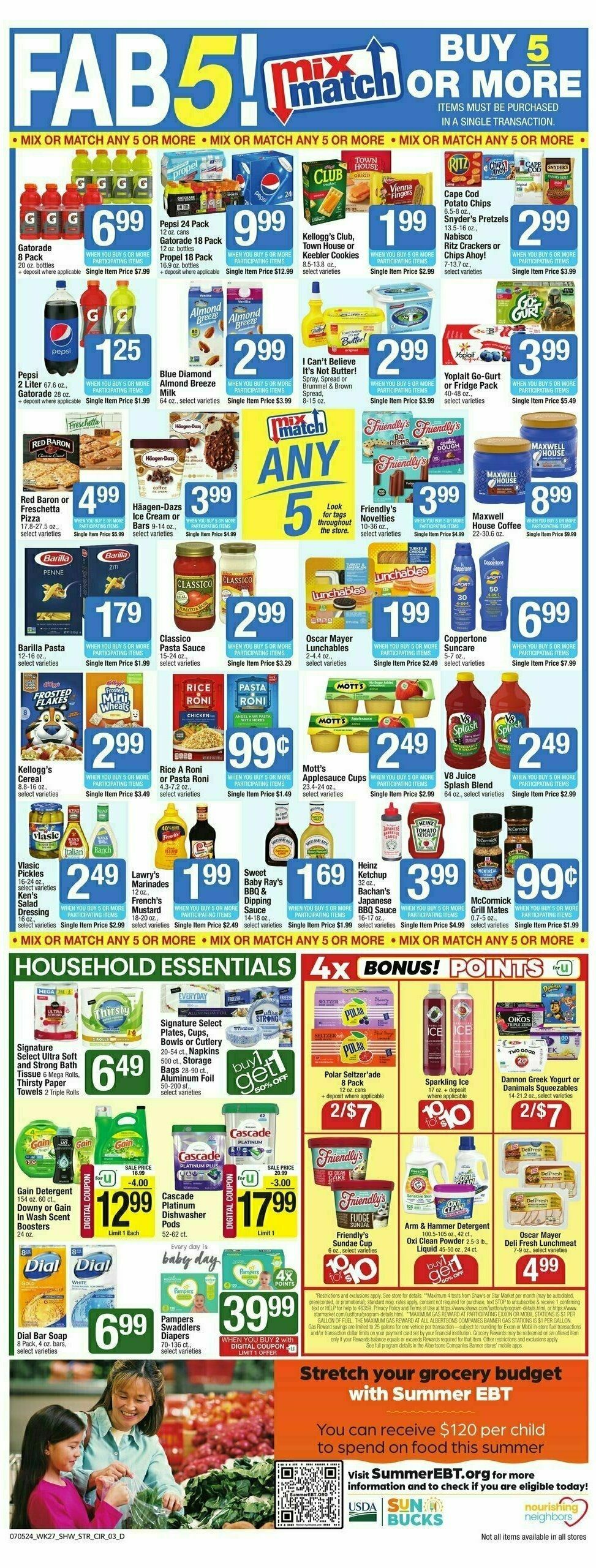 Star Market Weekly Ad from July 5