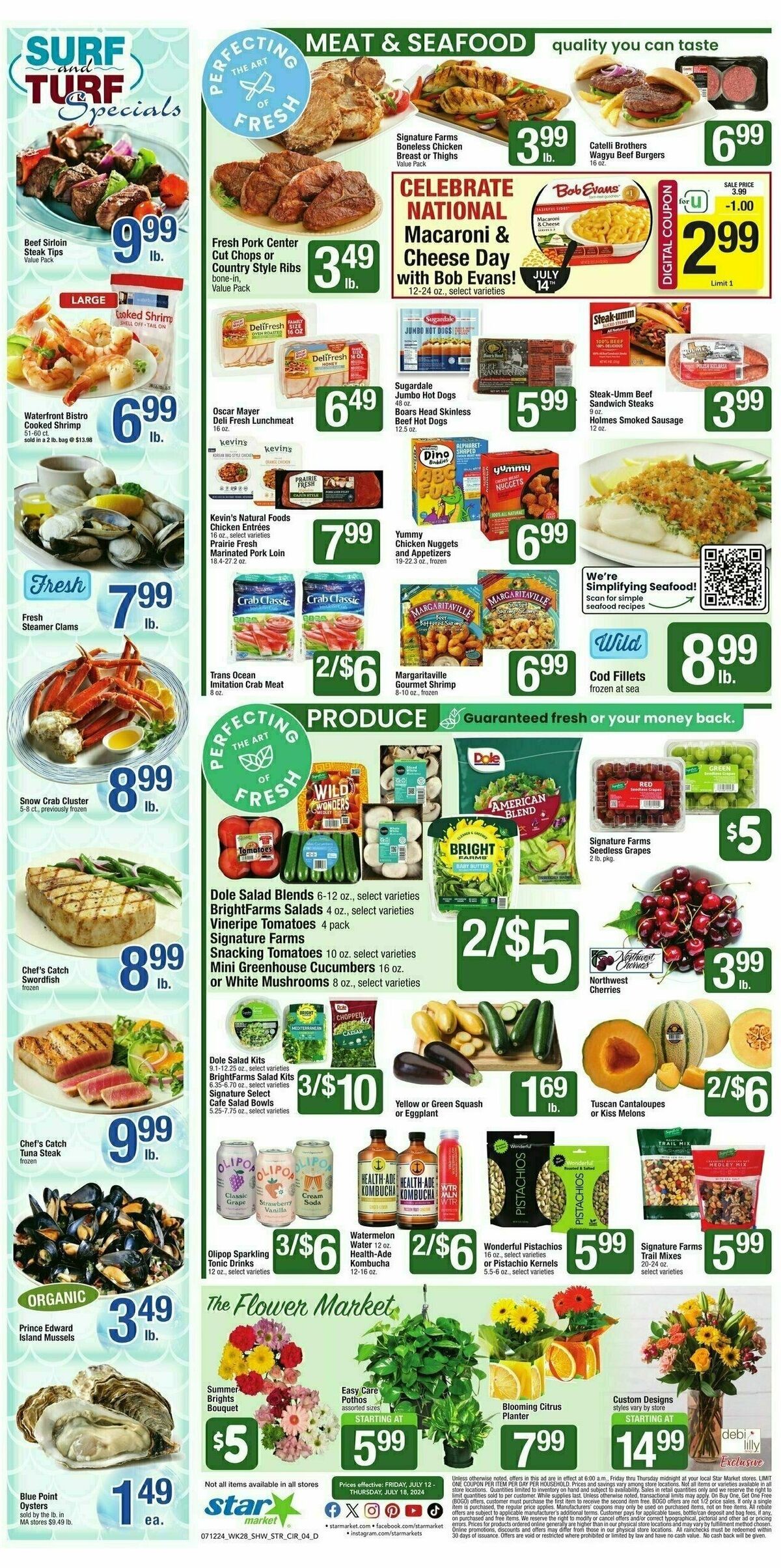 Star Market Weekly Ad from July 12