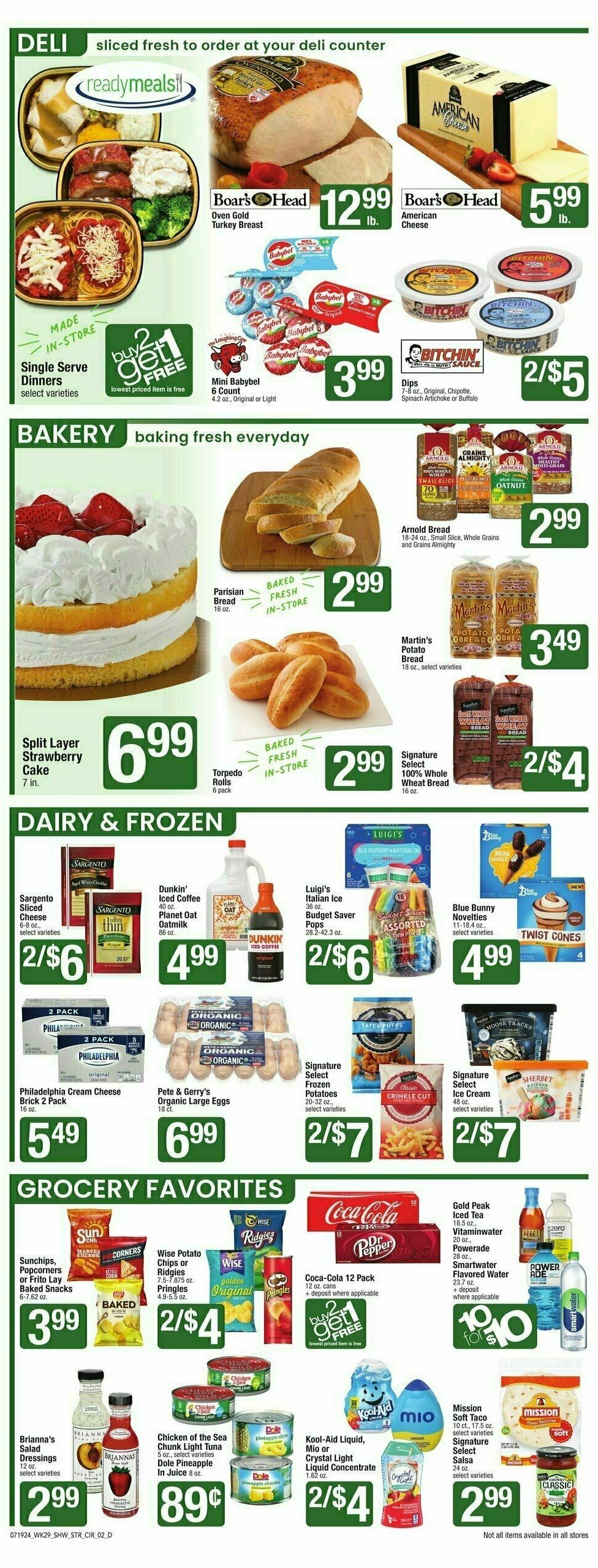 Star Market Weekly Ad from July 19