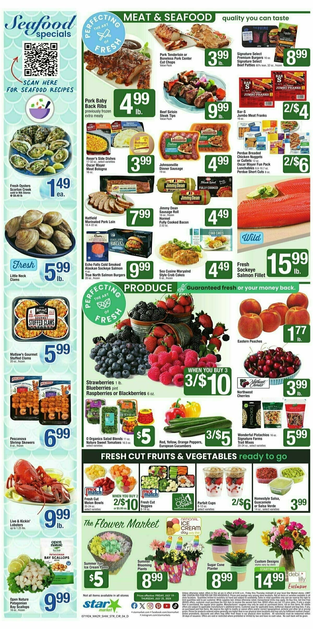 Star Market Weekly Ad from July 19