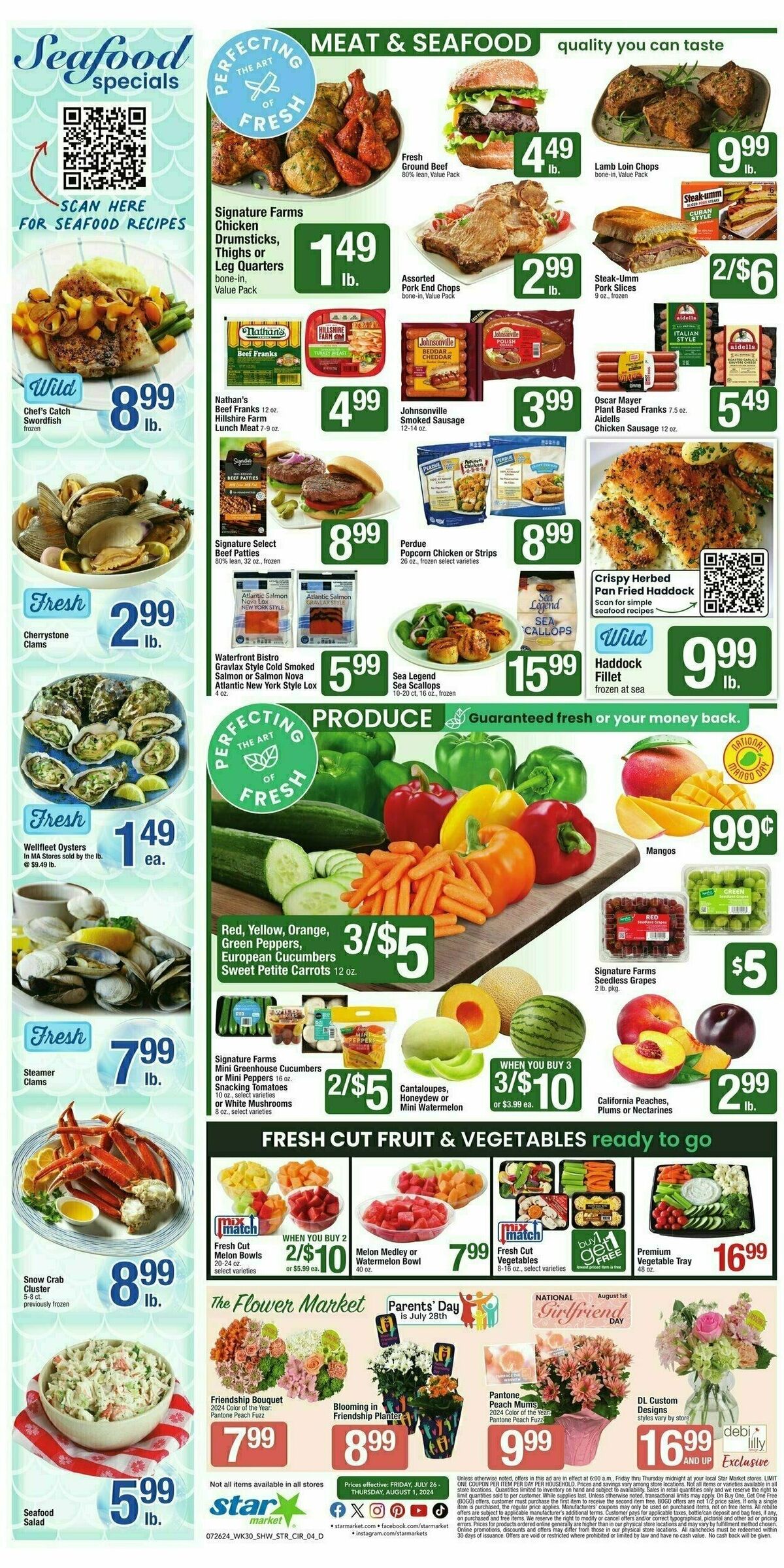 Star Market Weekly Ad from July 26