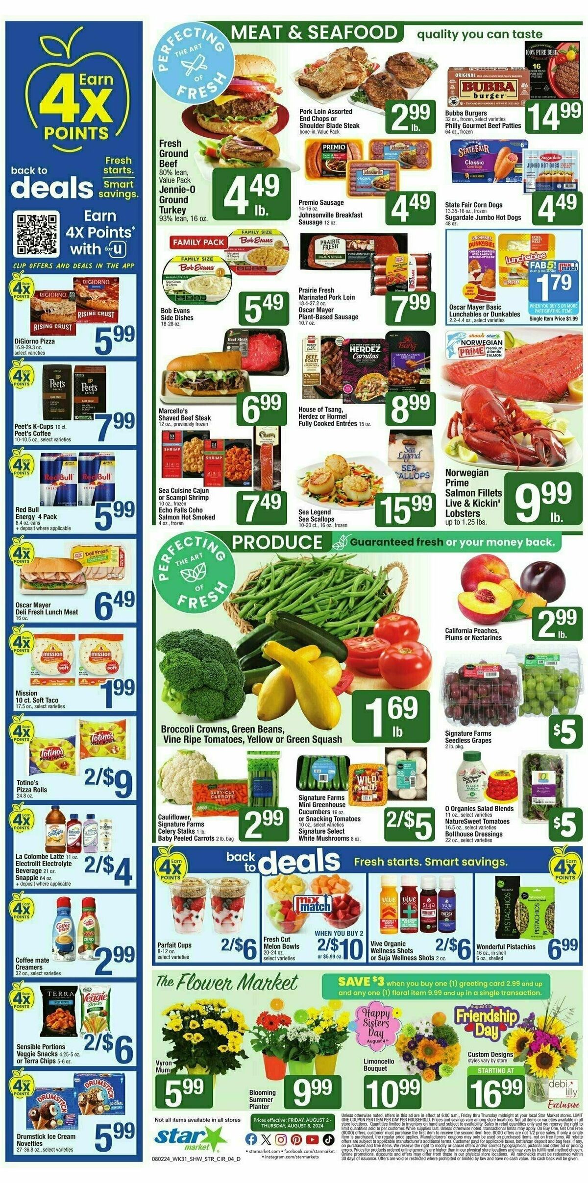 Star Market Weekly Ad from August 2