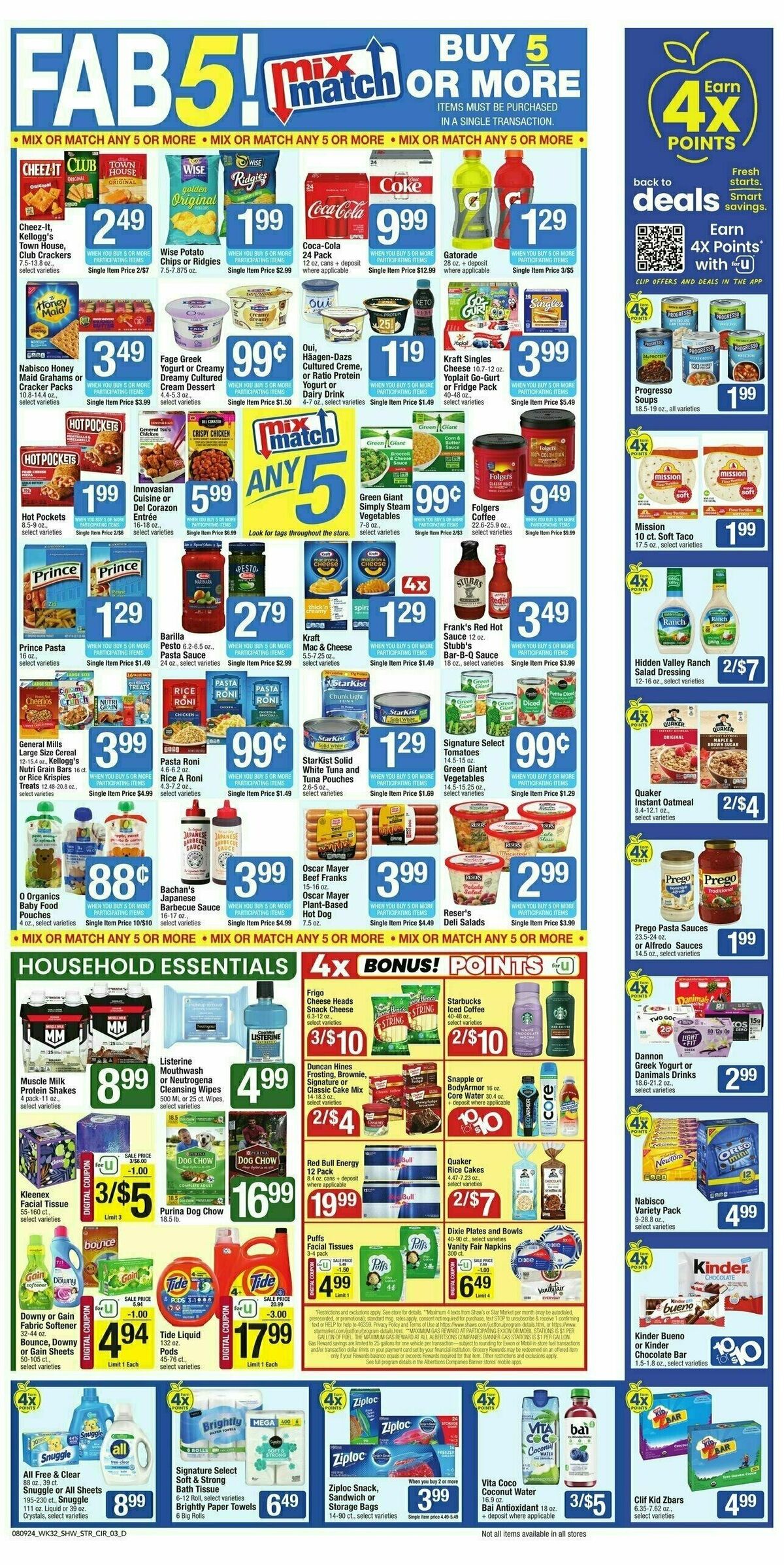 Star Market Weekly Ad from August 9