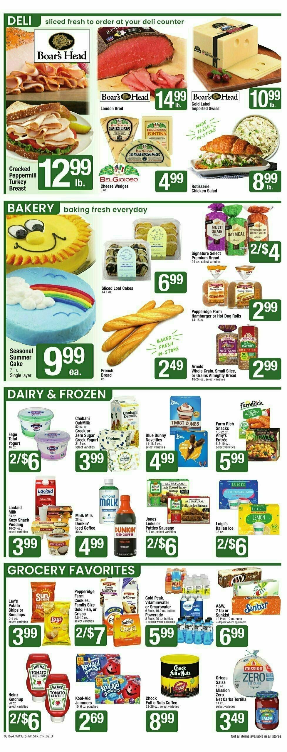 Star Market Weekly Ad from August 16