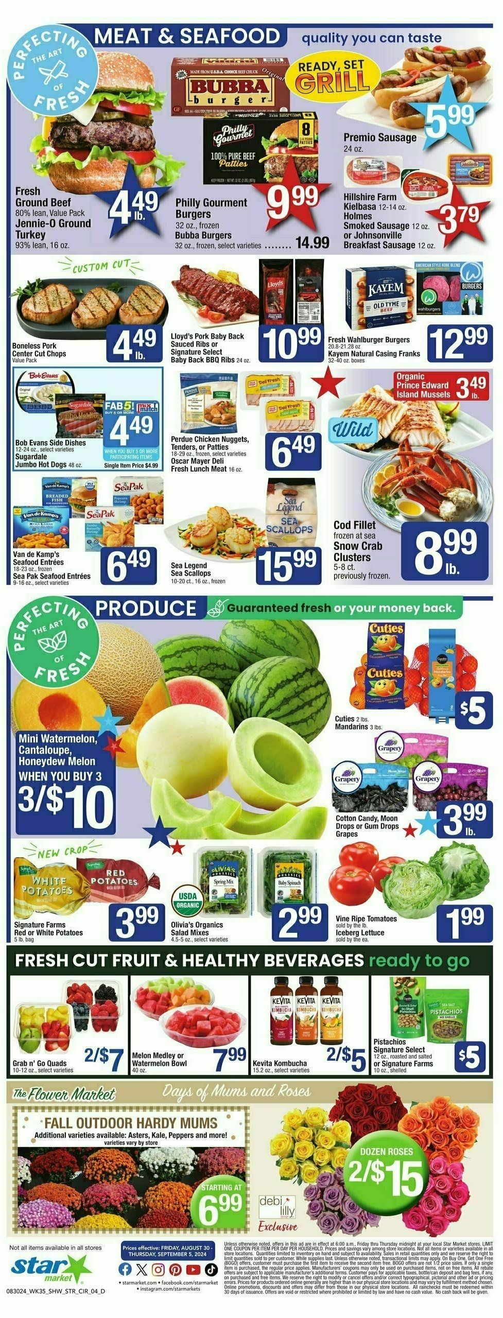 Star Market Weekly Ad from August 30