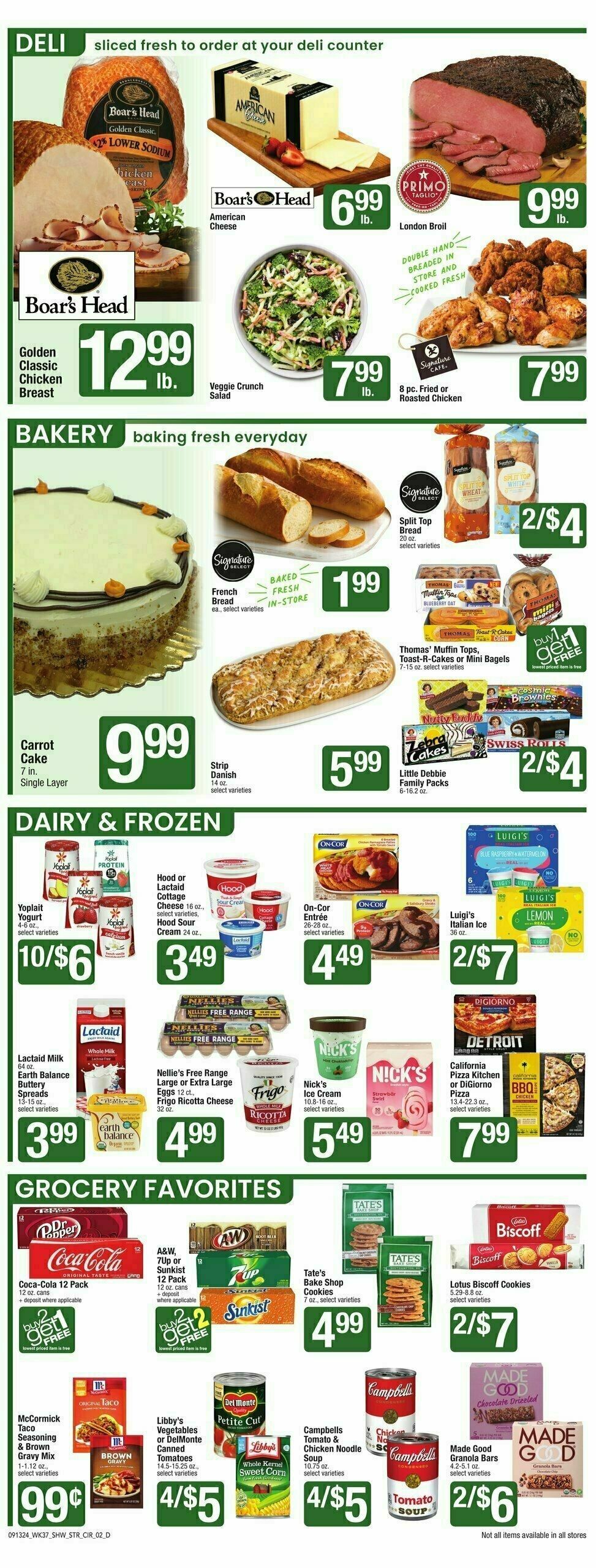 Star Market Weekly Ad from September 13