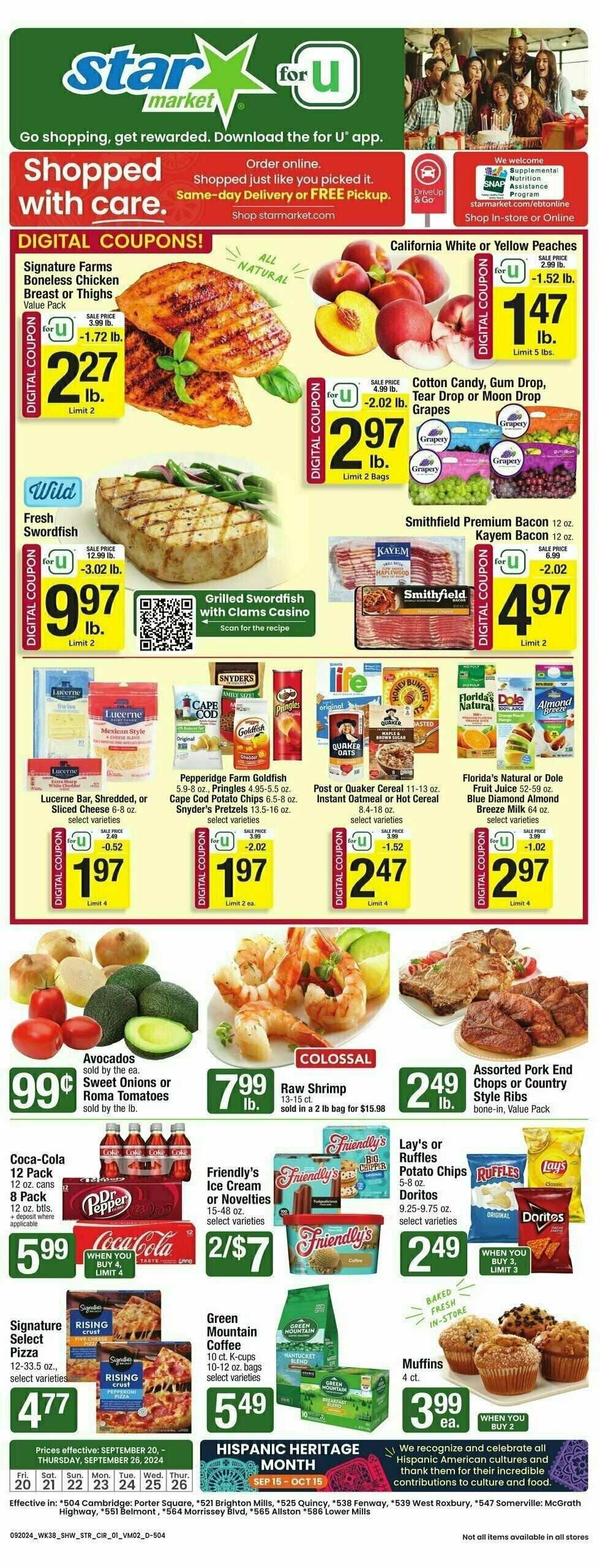 Star Market Weekly Ad from September 20