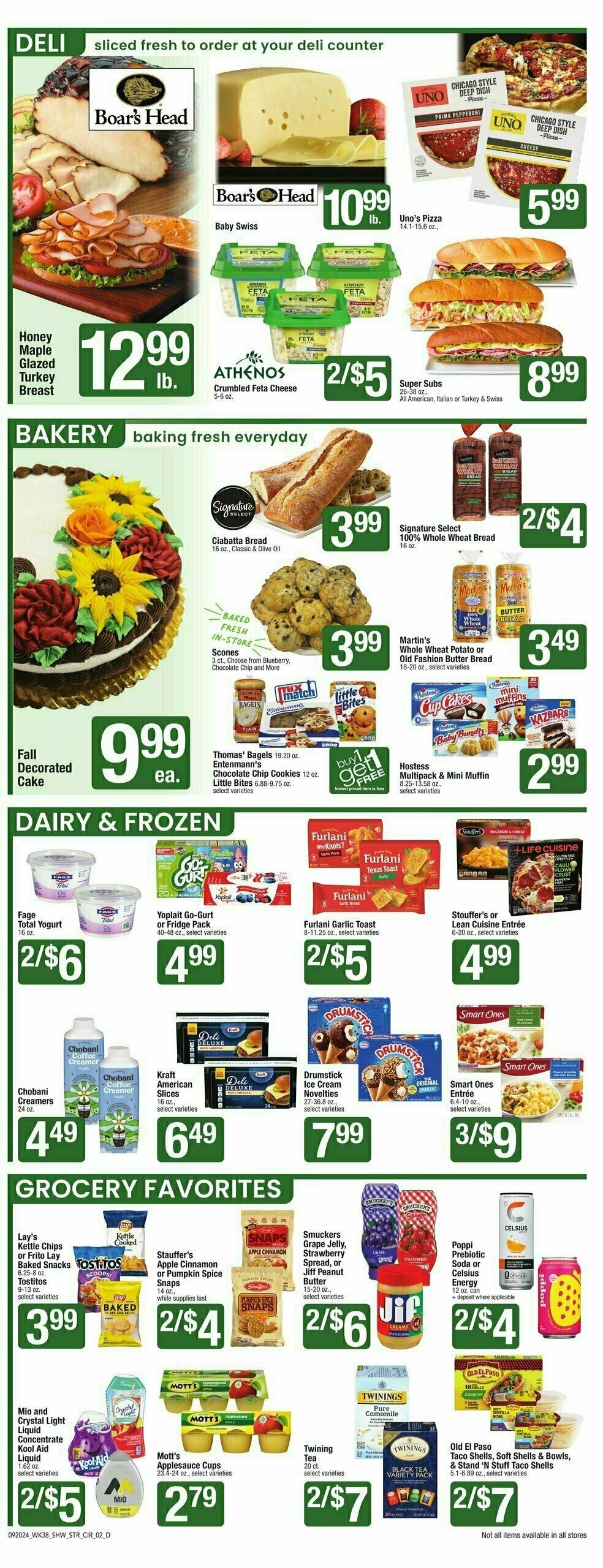 Star Market Weekly Ad from September 20