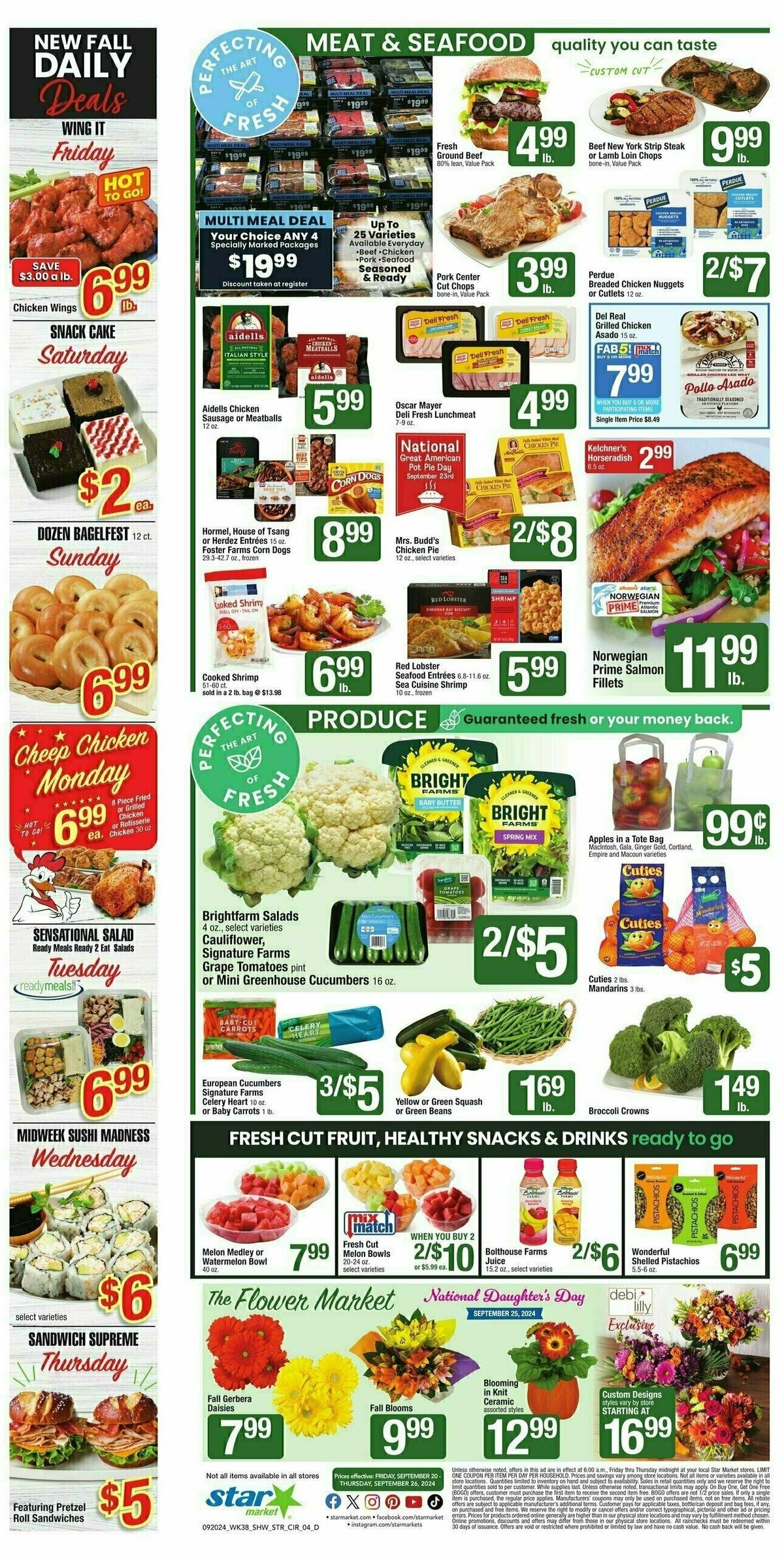 Star Market Weekly Ad from September 20