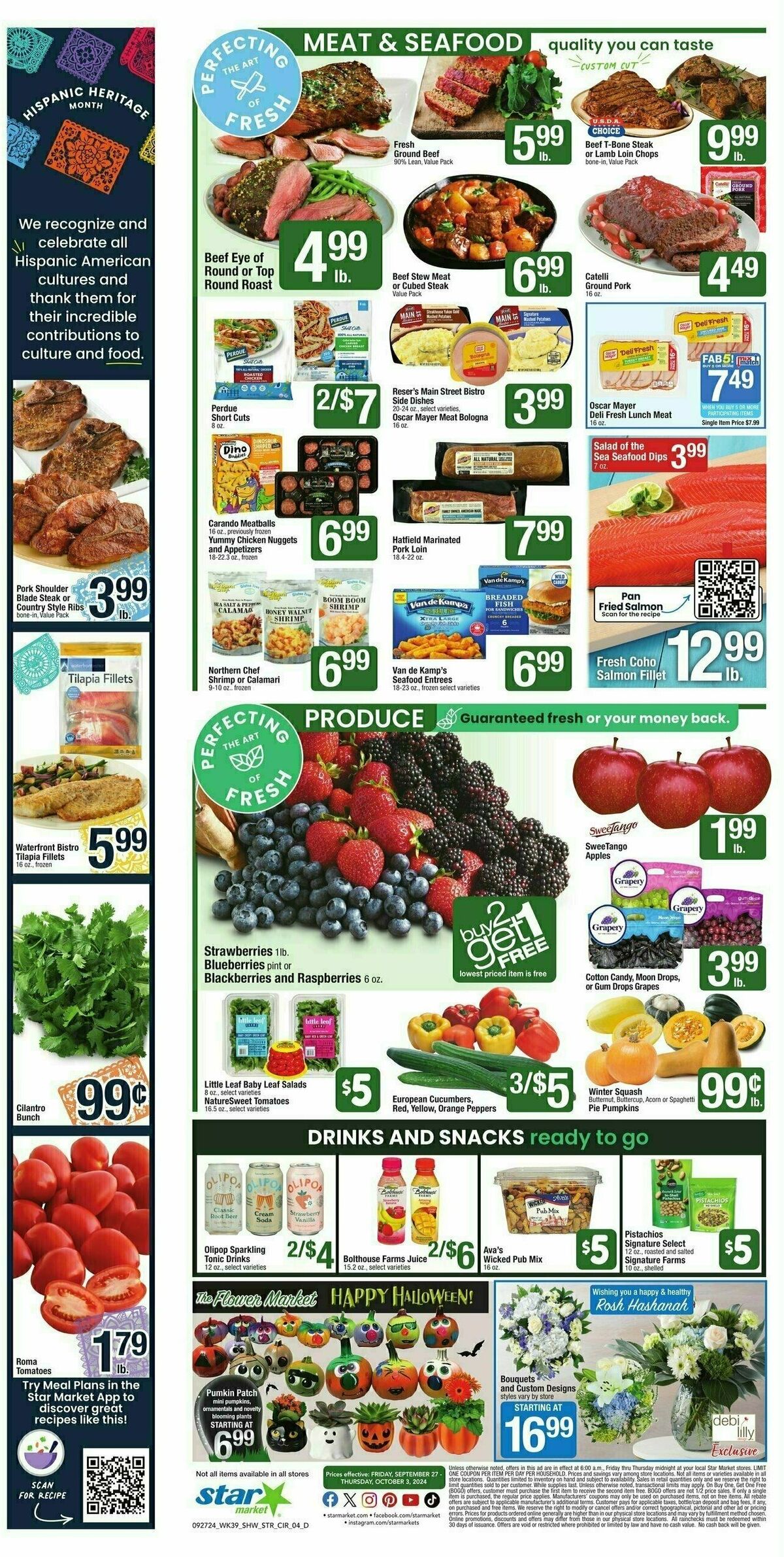 Star Market Weekly Ad from September 27