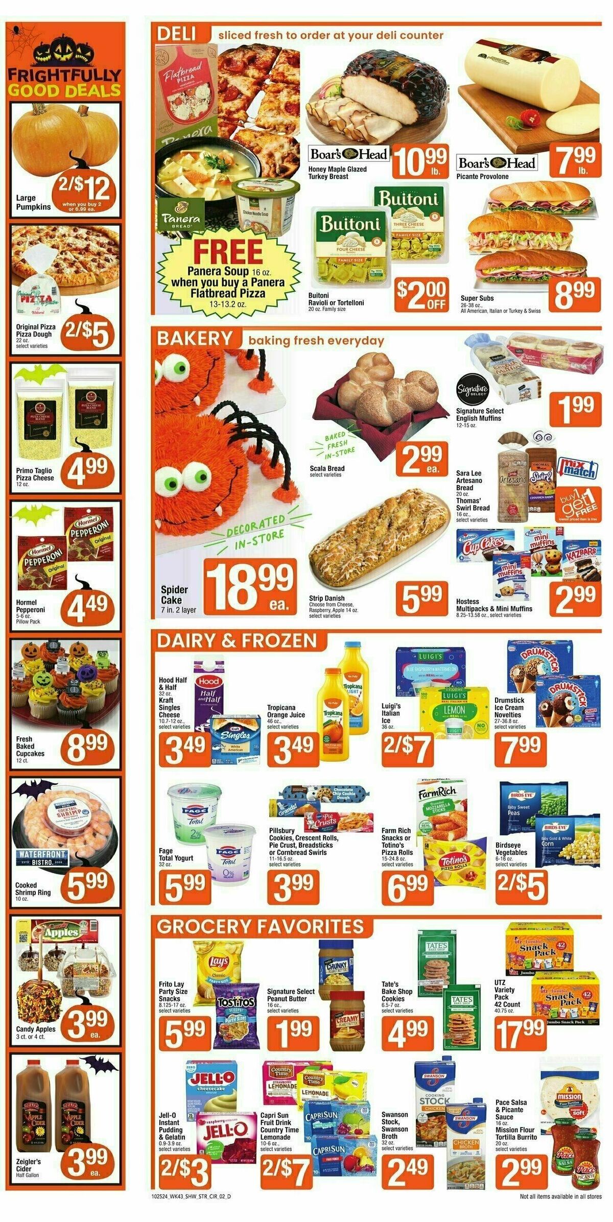 Star Market Weekly Ad from October 25