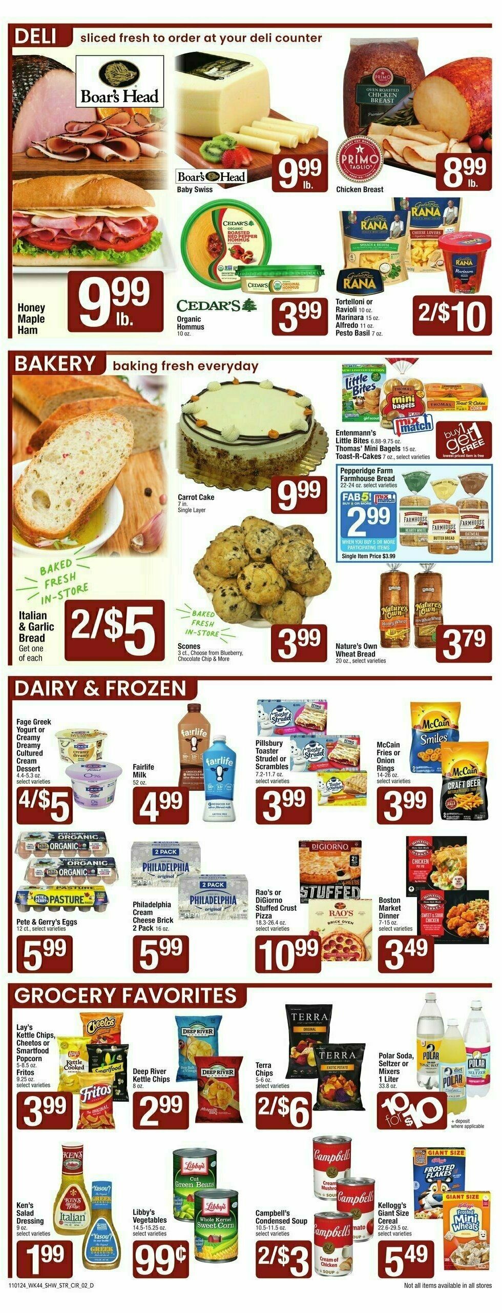 Star Market Weekly Ad from November 1