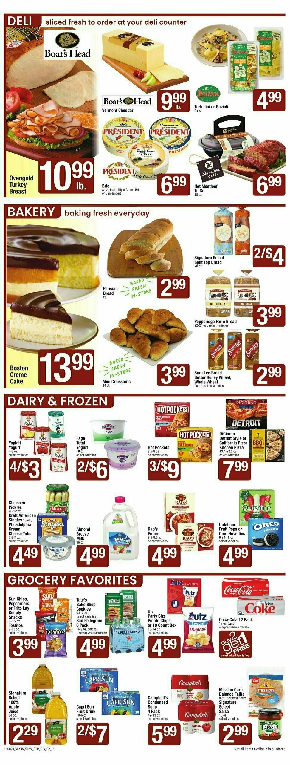 Star Market Weekly Ad from November 8